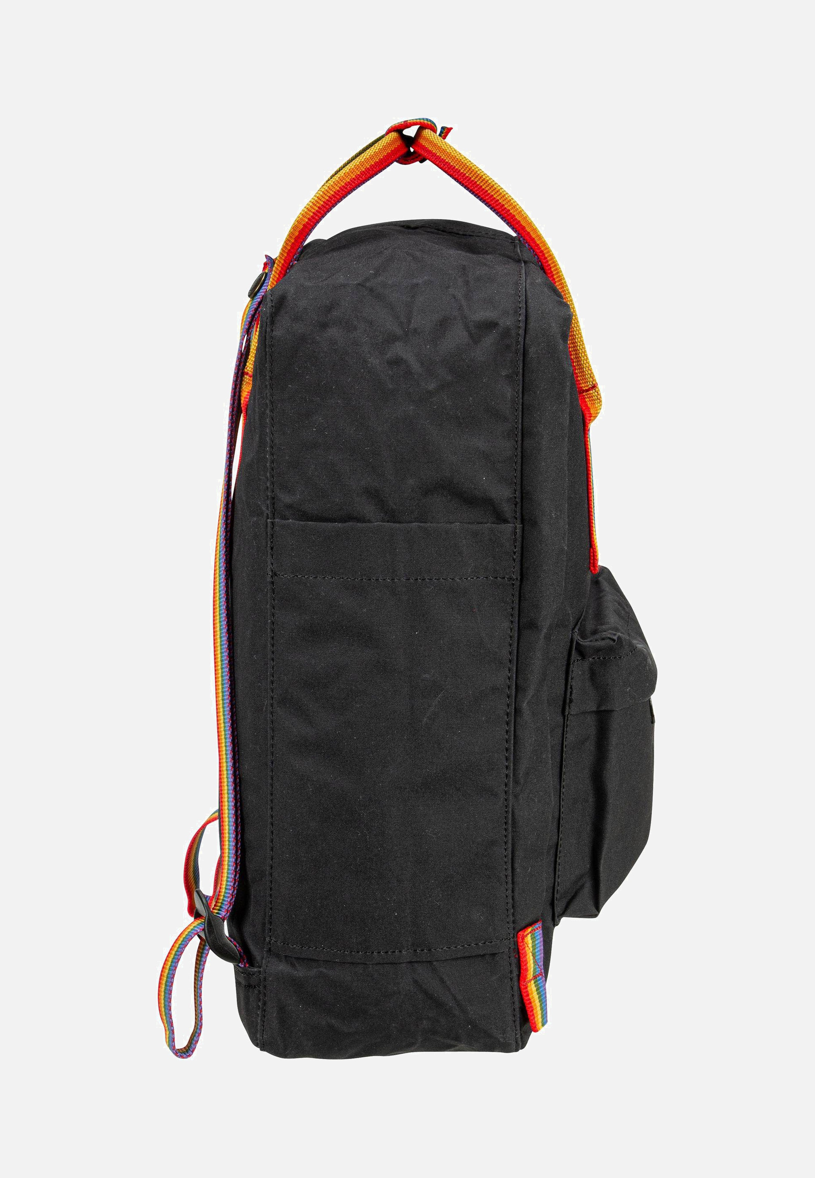 Fjällräven Kanken Rainbow Black/Rainbow Pattern Backpack