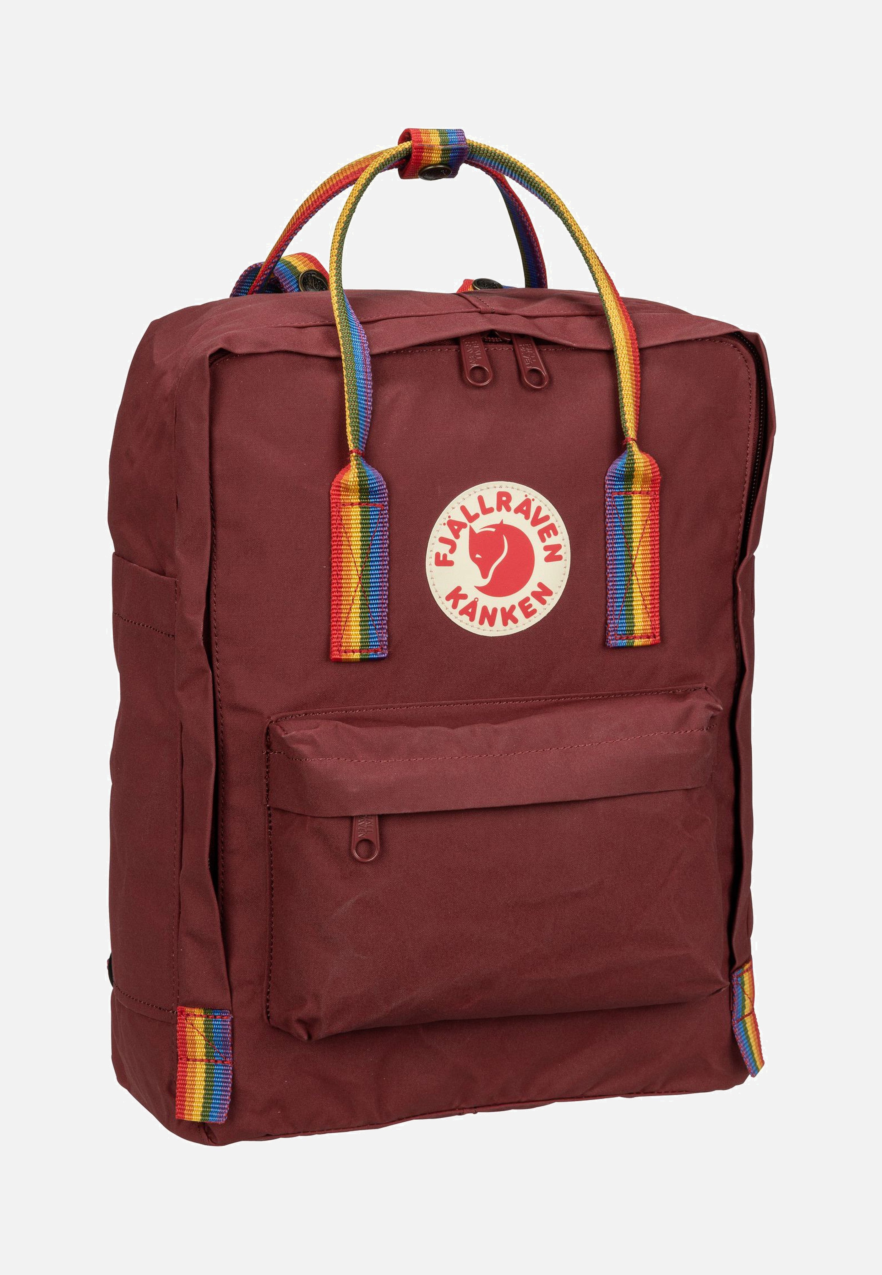 Fjällräven - Kanken Rainbow Ox Red/Rainbow Pattern - Backpack | Neutral-Image