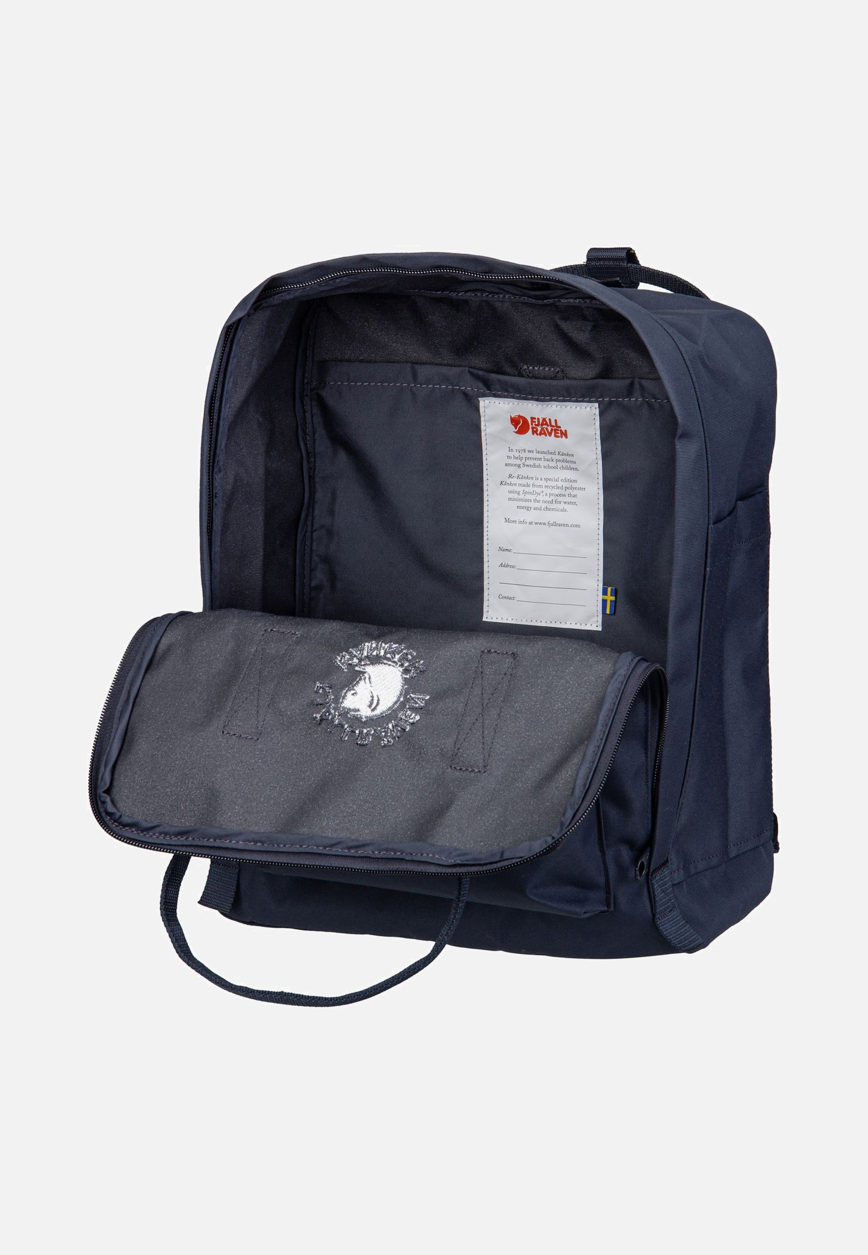Fjällräven Re-Kanken Navy - Backpack | Sakoi