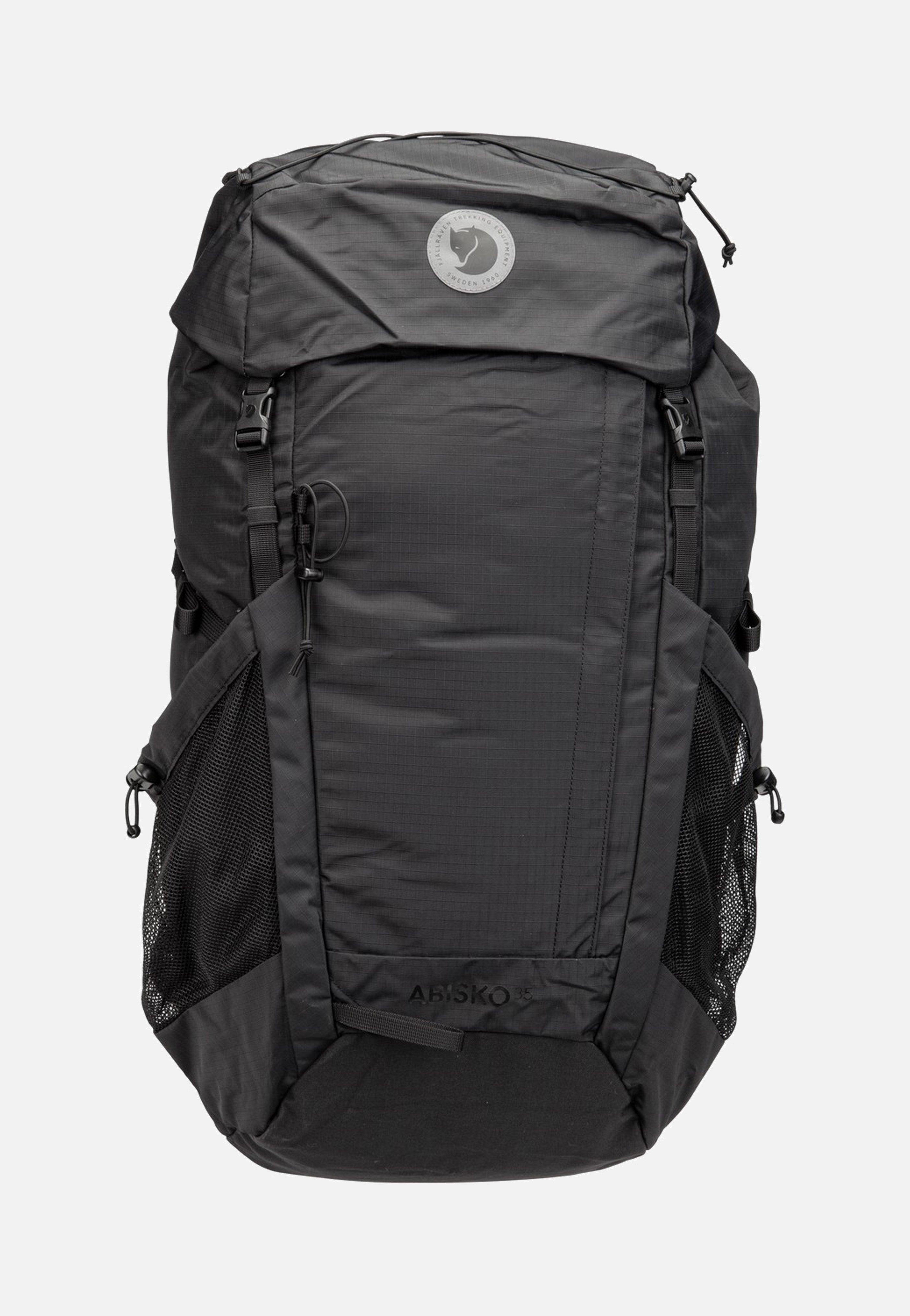 Fjällräven Abisko Hike 35 M/L Black - Hiking Backpack | Sakoi