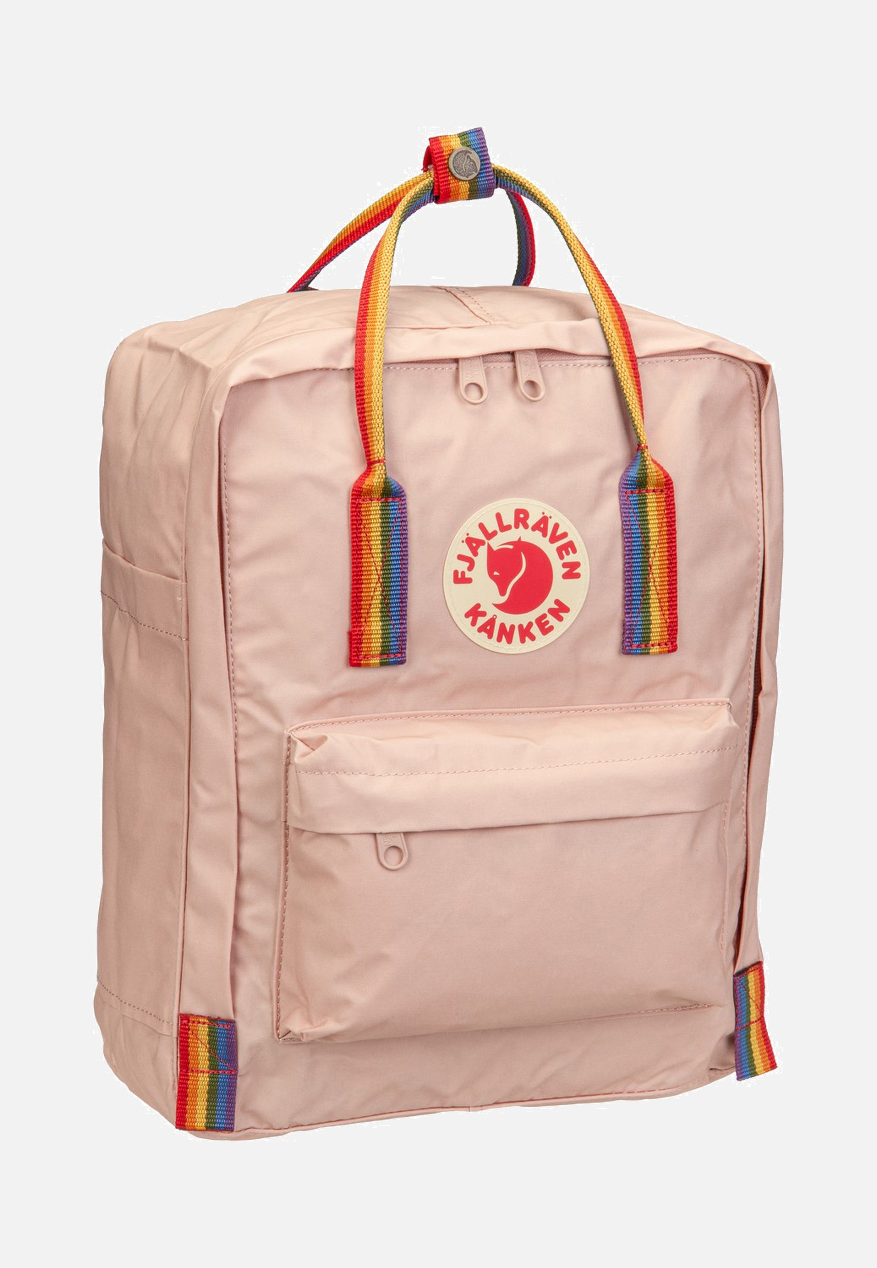 Fjällräven Kanken Rainbow Chalk Rose/Rainbow Backpack