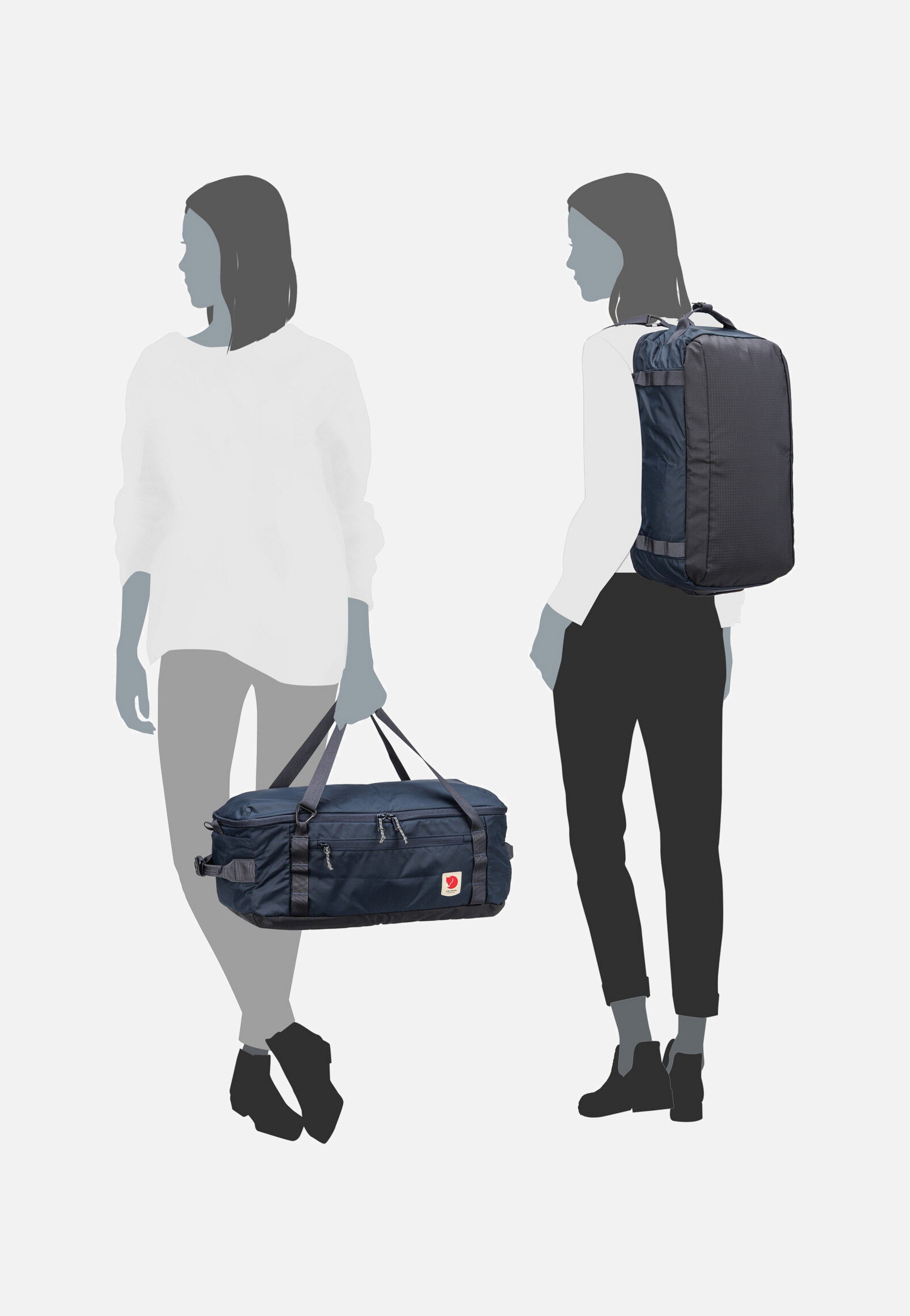 Fjällräven - High Coast Duffel 22 Navy - Dufflebag | Neutral-Image
