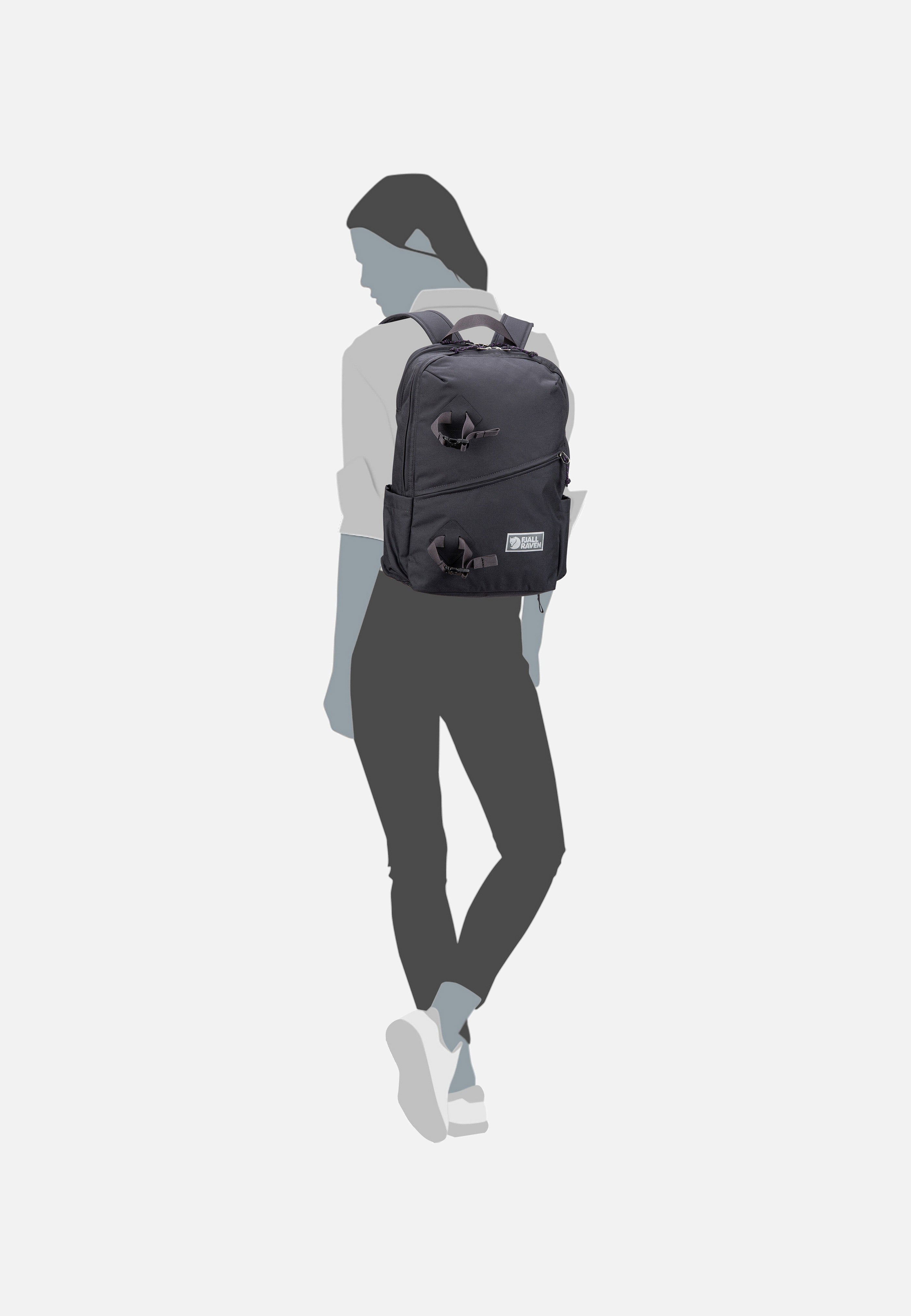 Fjällräven Vardag 17 Coal Black - Backpack | Sakoi