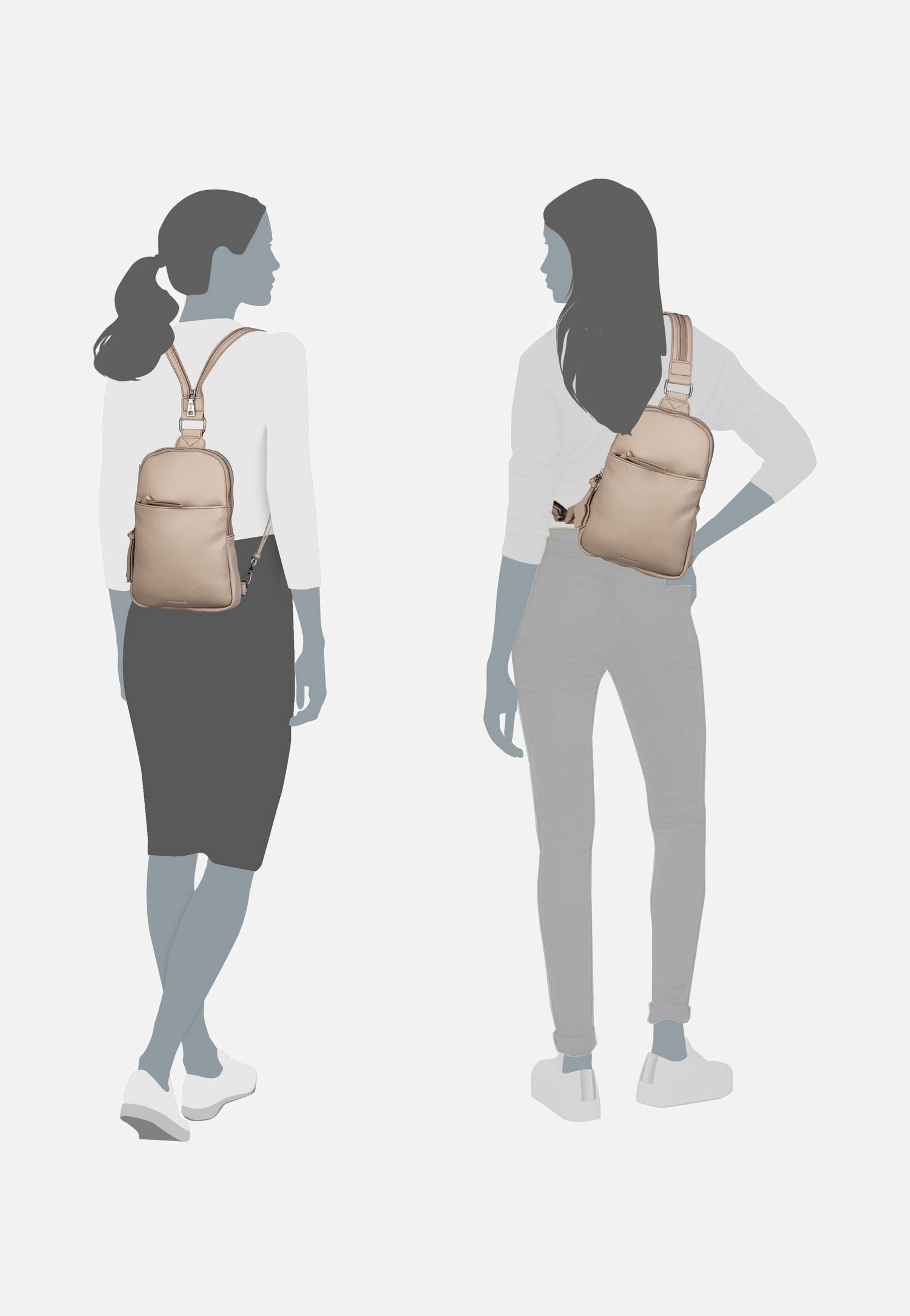 Fredsbruder Bestie Hybrid 3781 Powder Taupe Backpack
