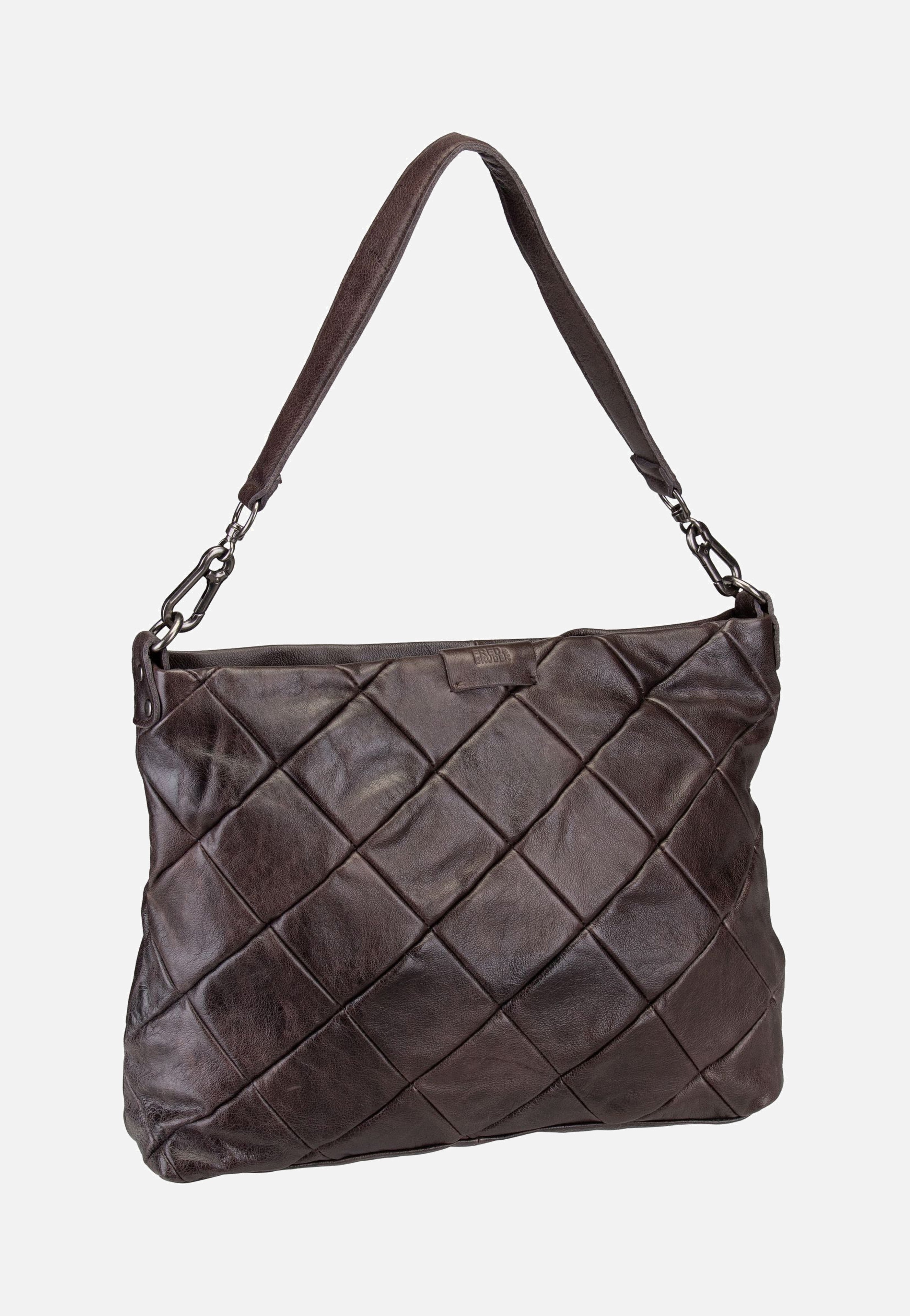 Fredsbruder - Check My Bag 283-3711 Brown - Pouch Bag | Women-Image