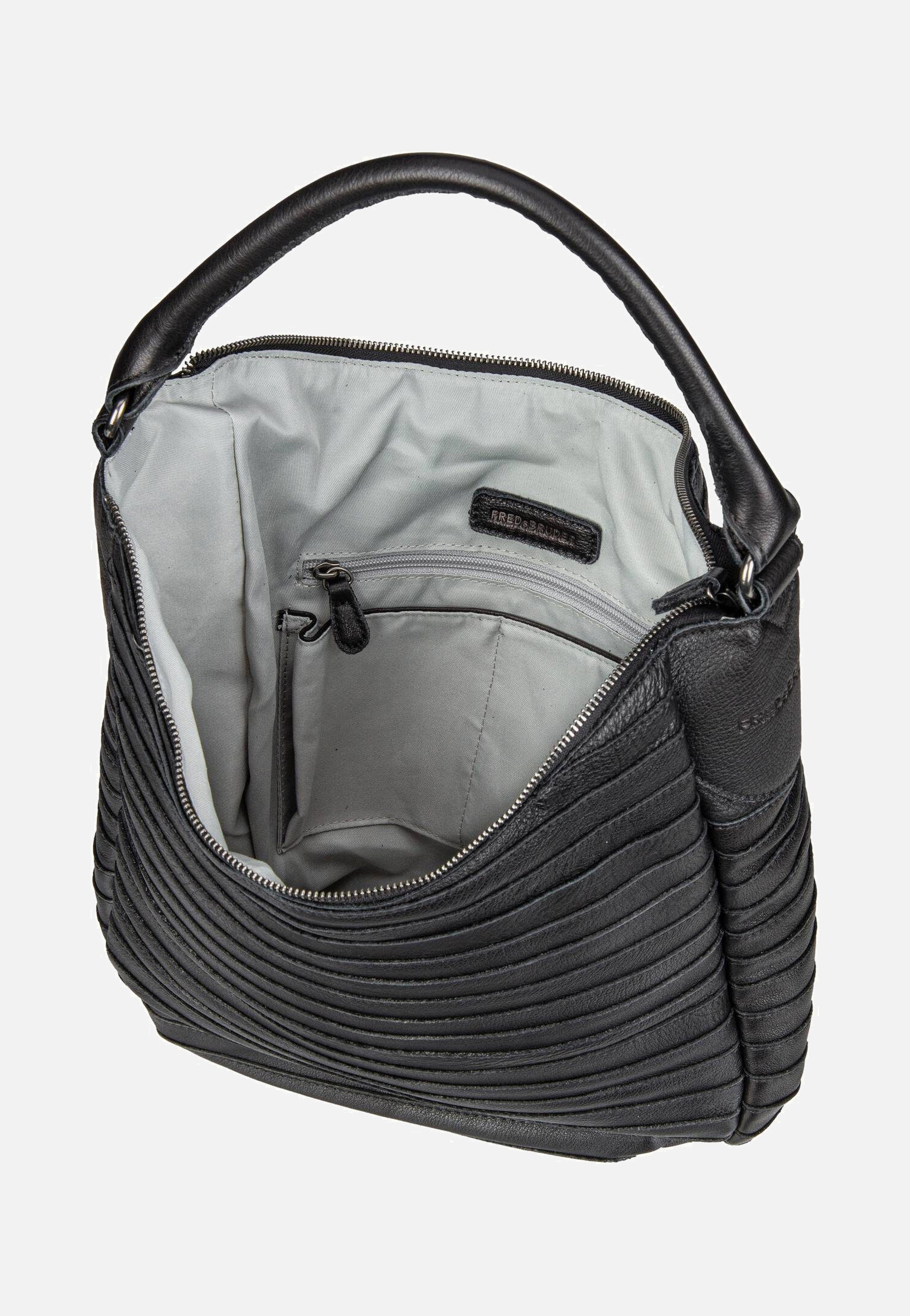 Fredsbruder - Gürteltier S 971s Black - Hobo Bag | Women-Image