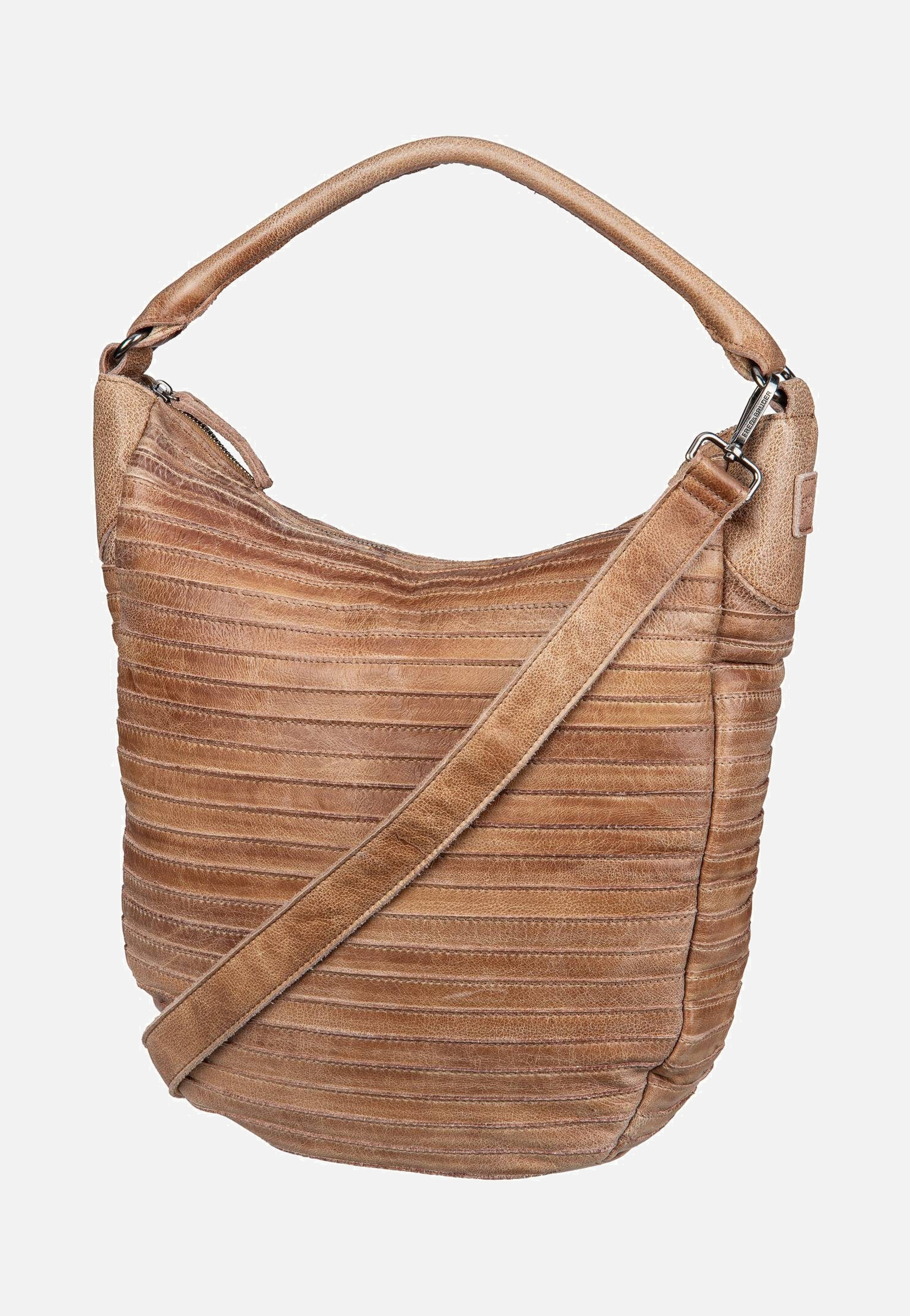 Fredsbruder Gürteltier S 971s Caramel Hobo Bag