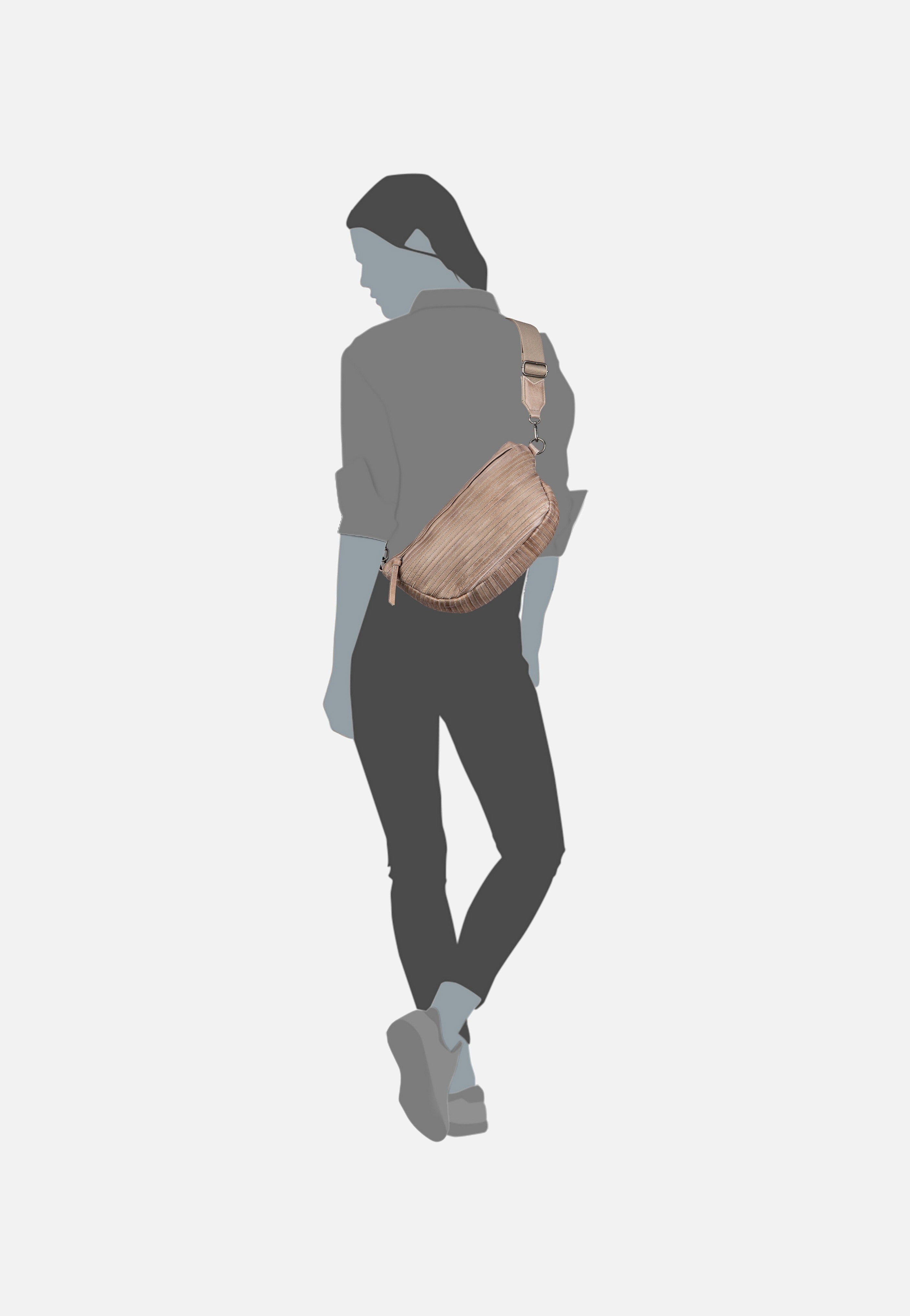 Fredsbruder - Layer 3490 Dirty Stone - Sling Bag | Women-Image