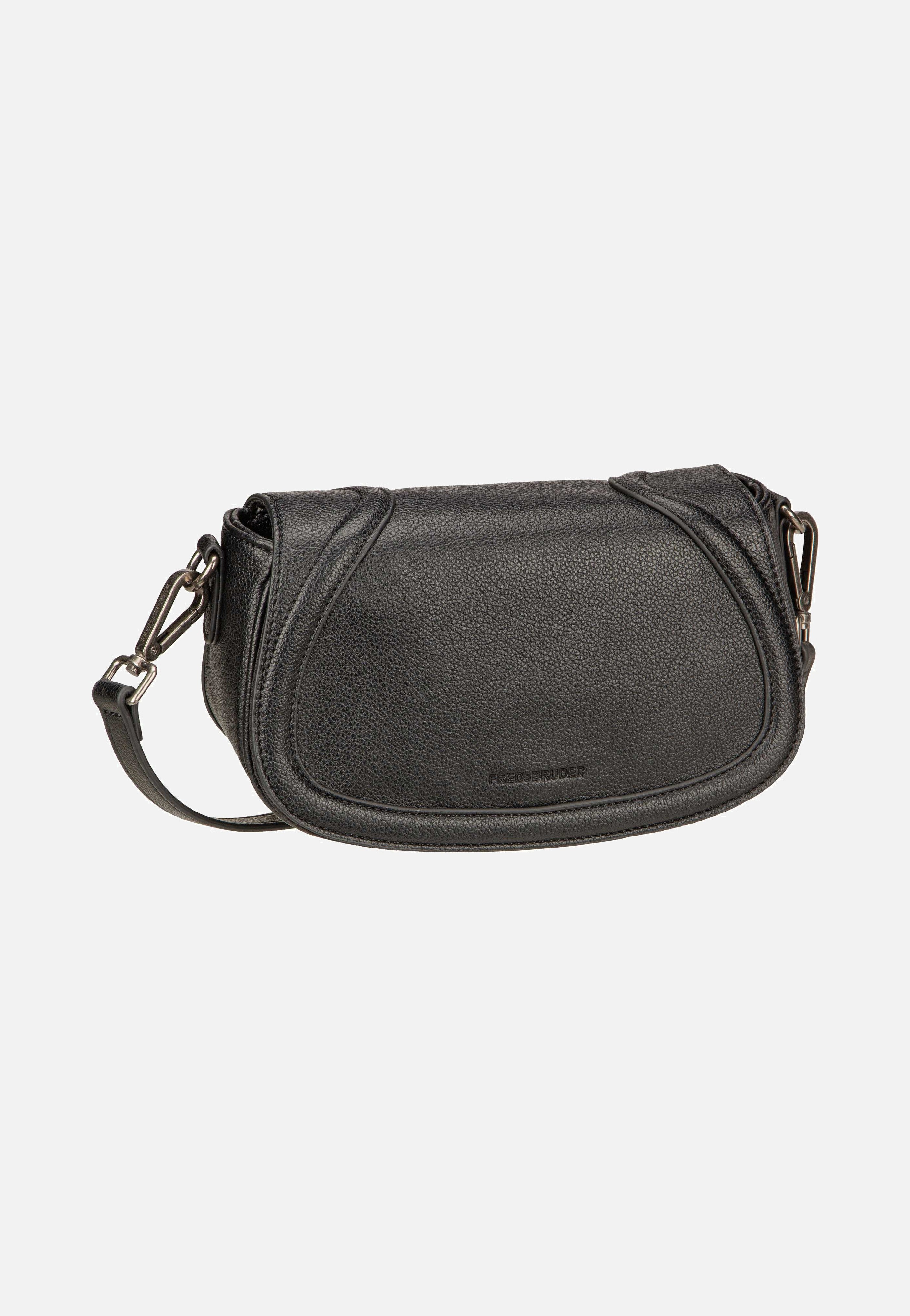 Fredsbruder - My Bestie Crossbag Black - Saddle Bag | Women-Image