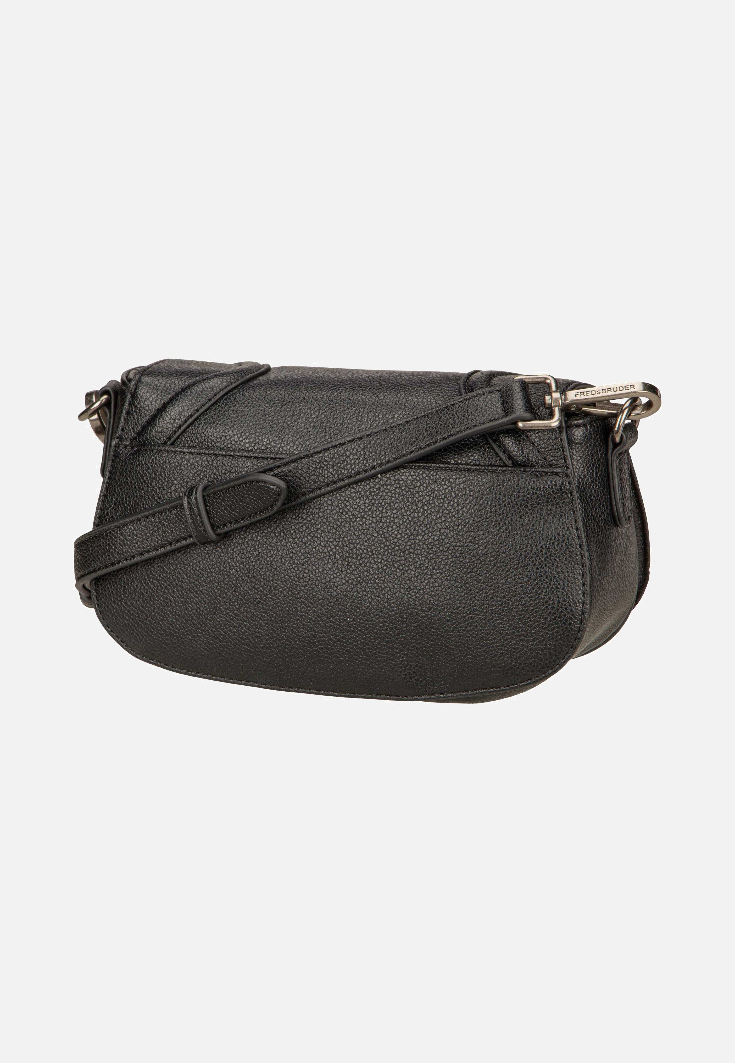 Fredsbruder - My Bestie Crossbag Black - Saddle Bag | Women-Image