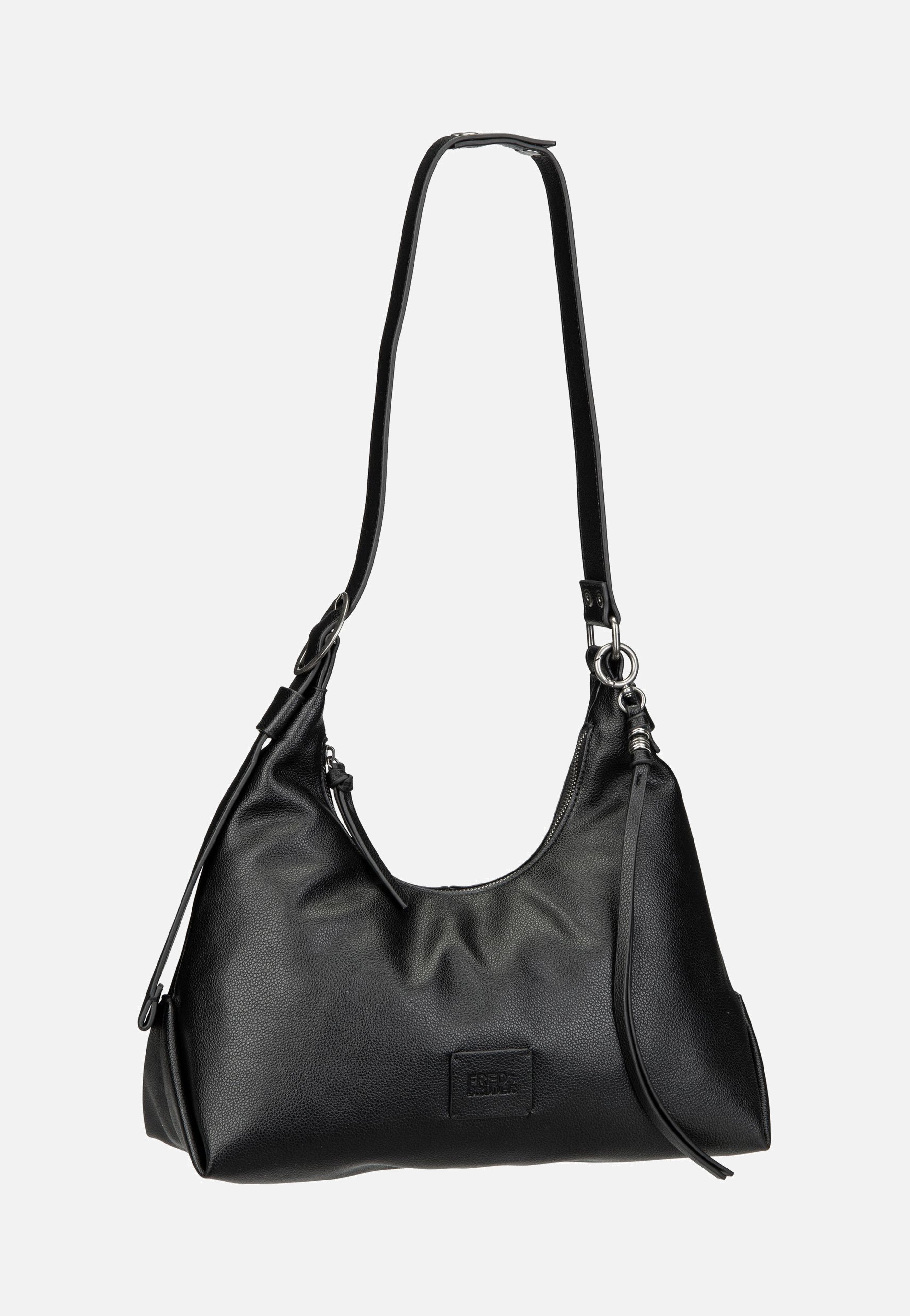 Fredsbruder - My Bestie Hobo Black - Hobo Bag | Women-Image