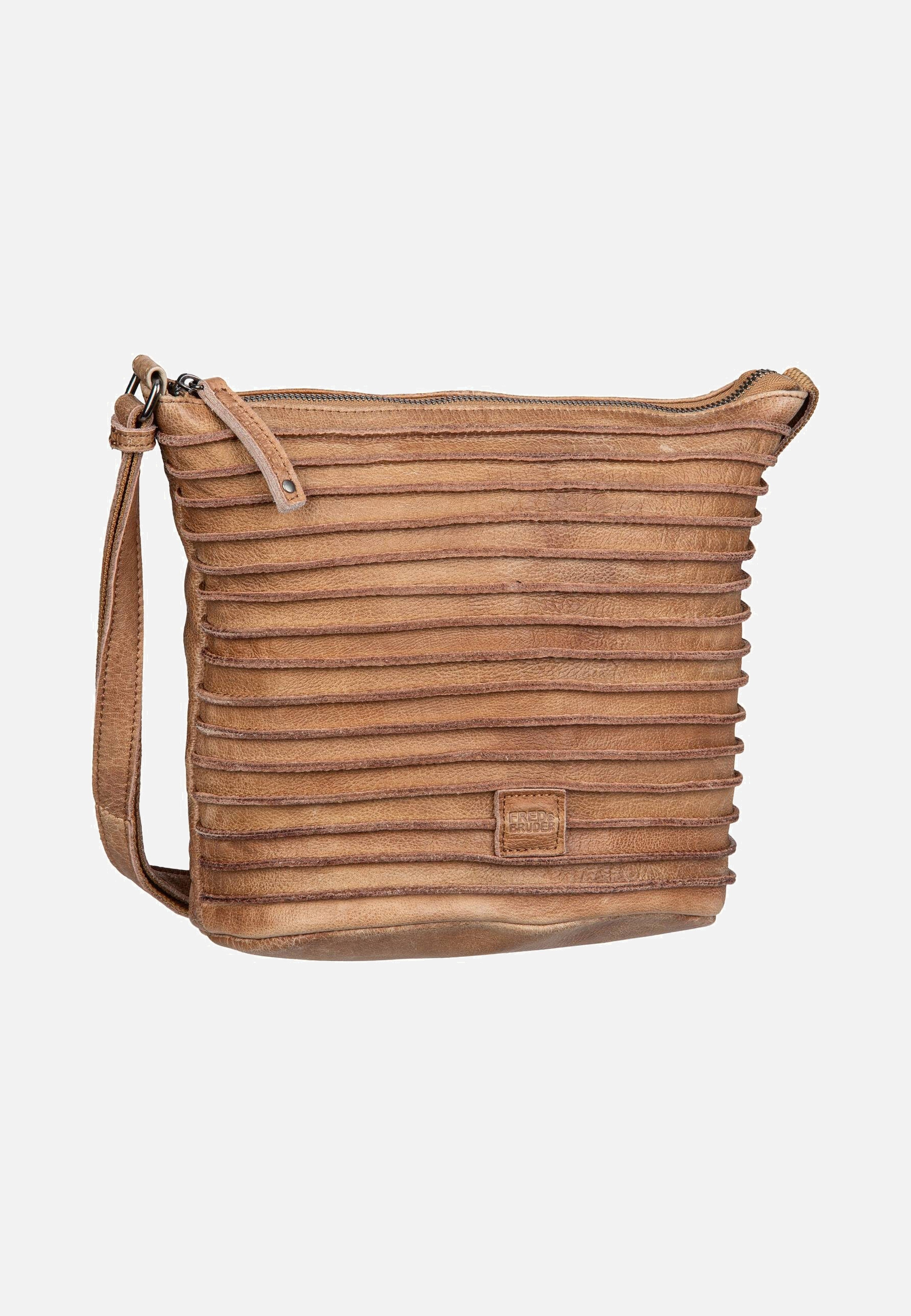 Fredsbruder Riffelinchen 927r Caramel Crossbody Bag