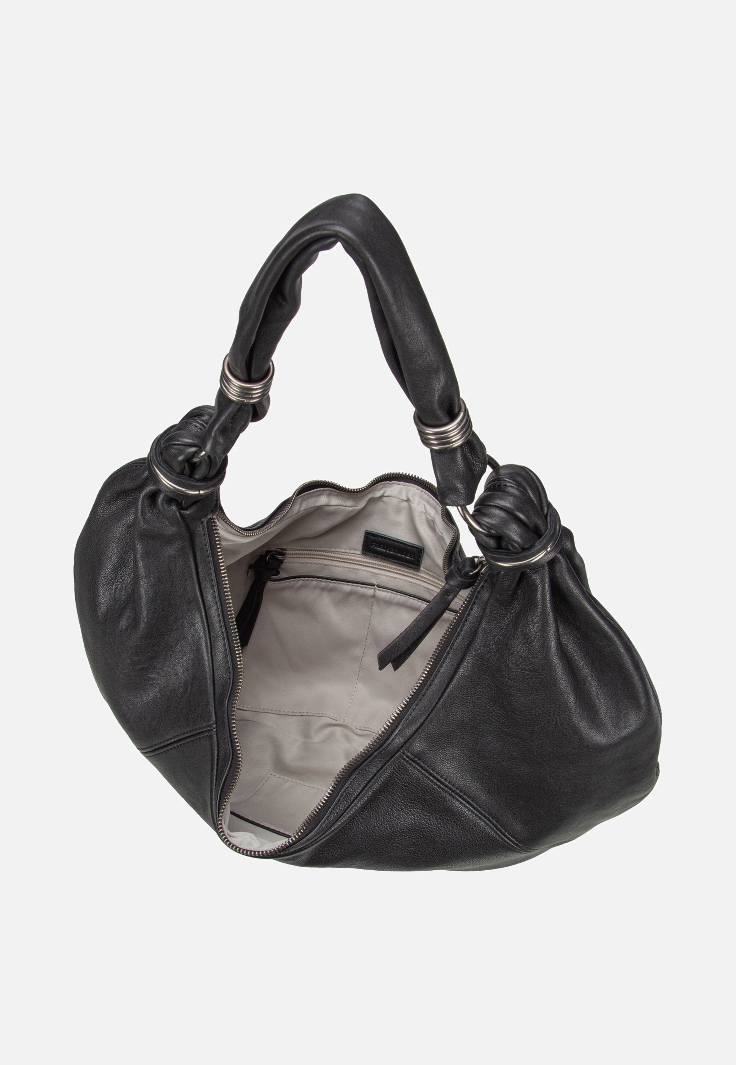 Fredsbruder Always With You Big Hobo Black Hobo Bag