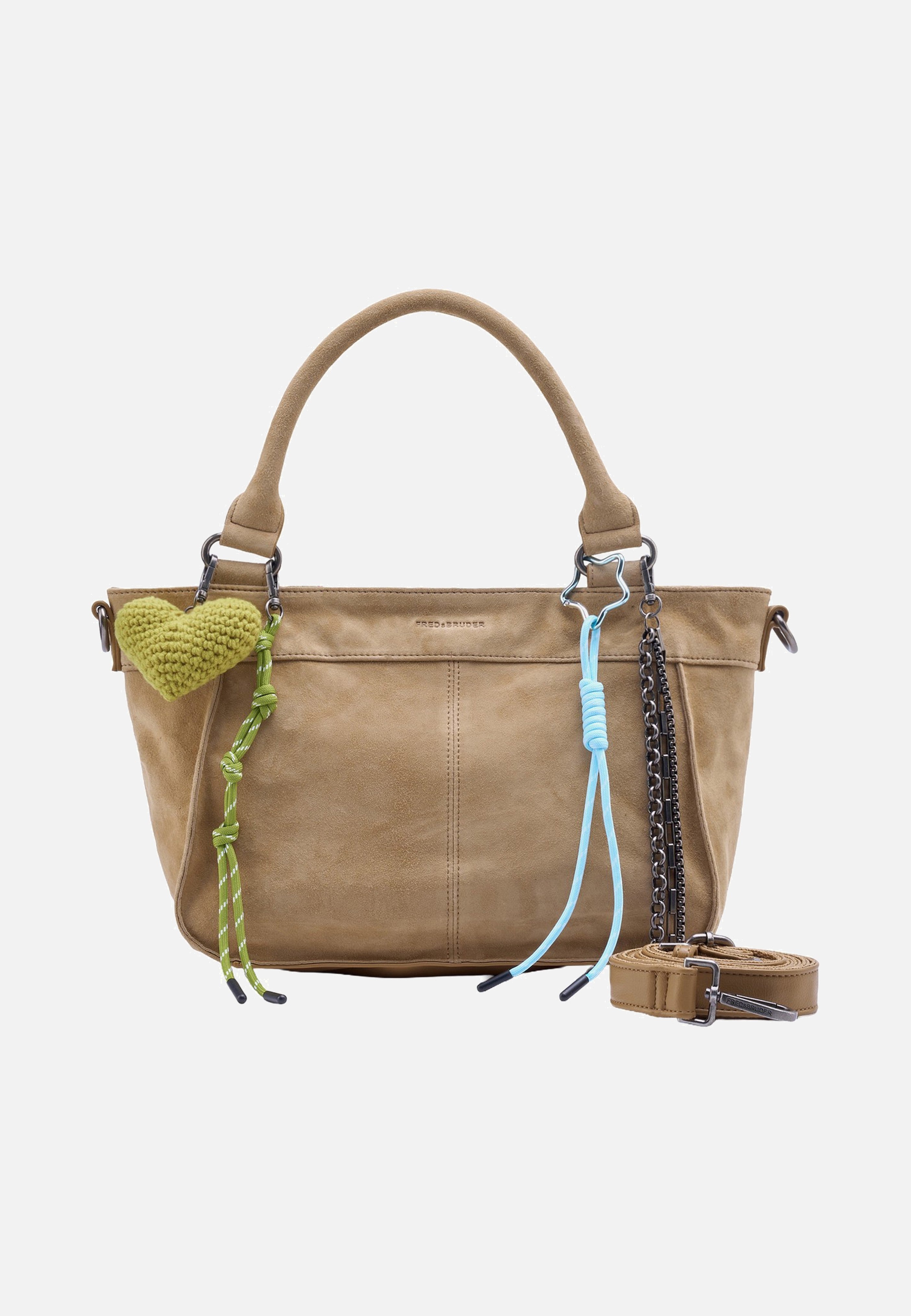 Fredsbruder Beautiful Mess Handbag Dark Sand Handle Bag
