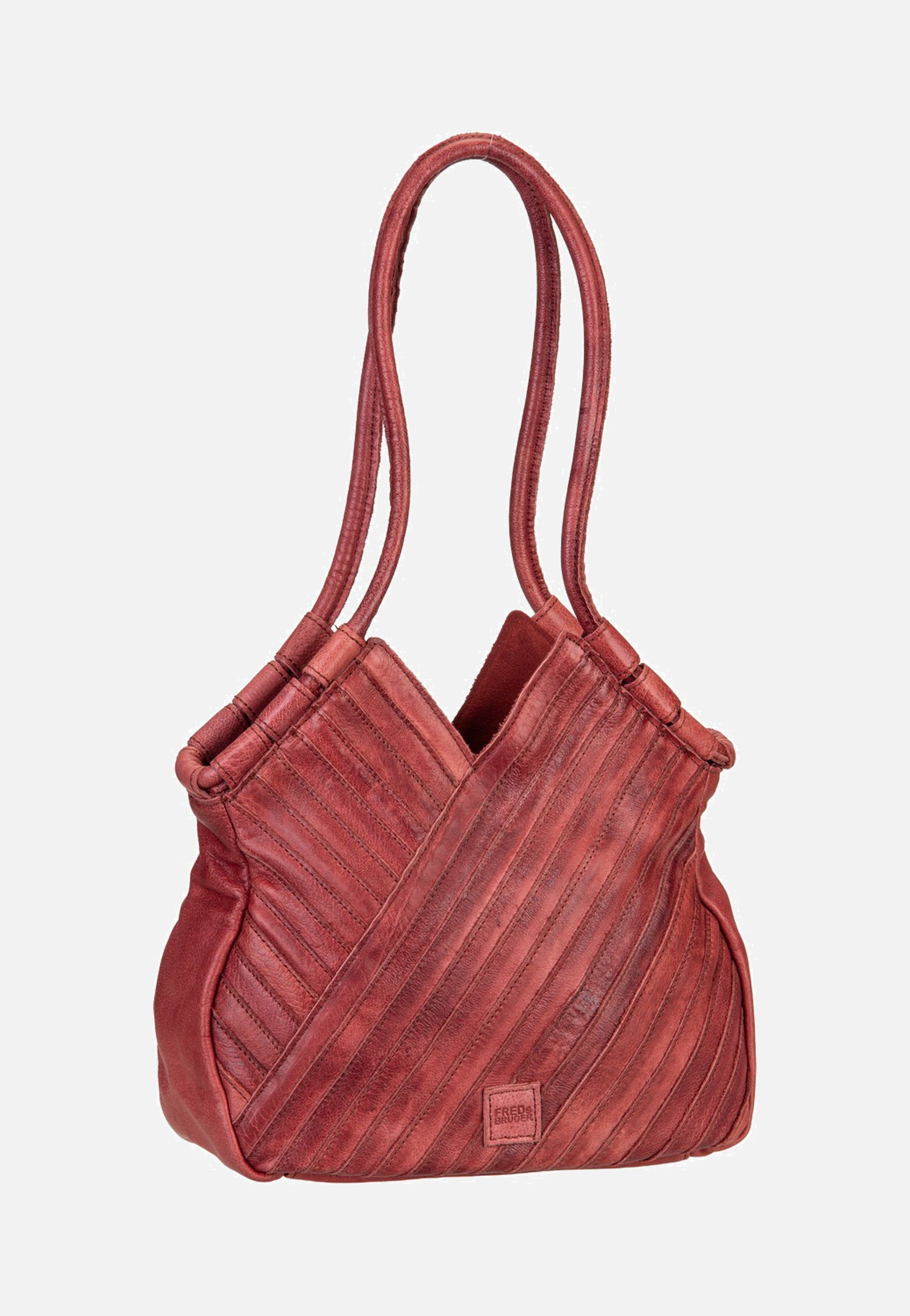 Fredsbruder Criss-Cross Hobo Deep Sandalwood Hobo Bag
