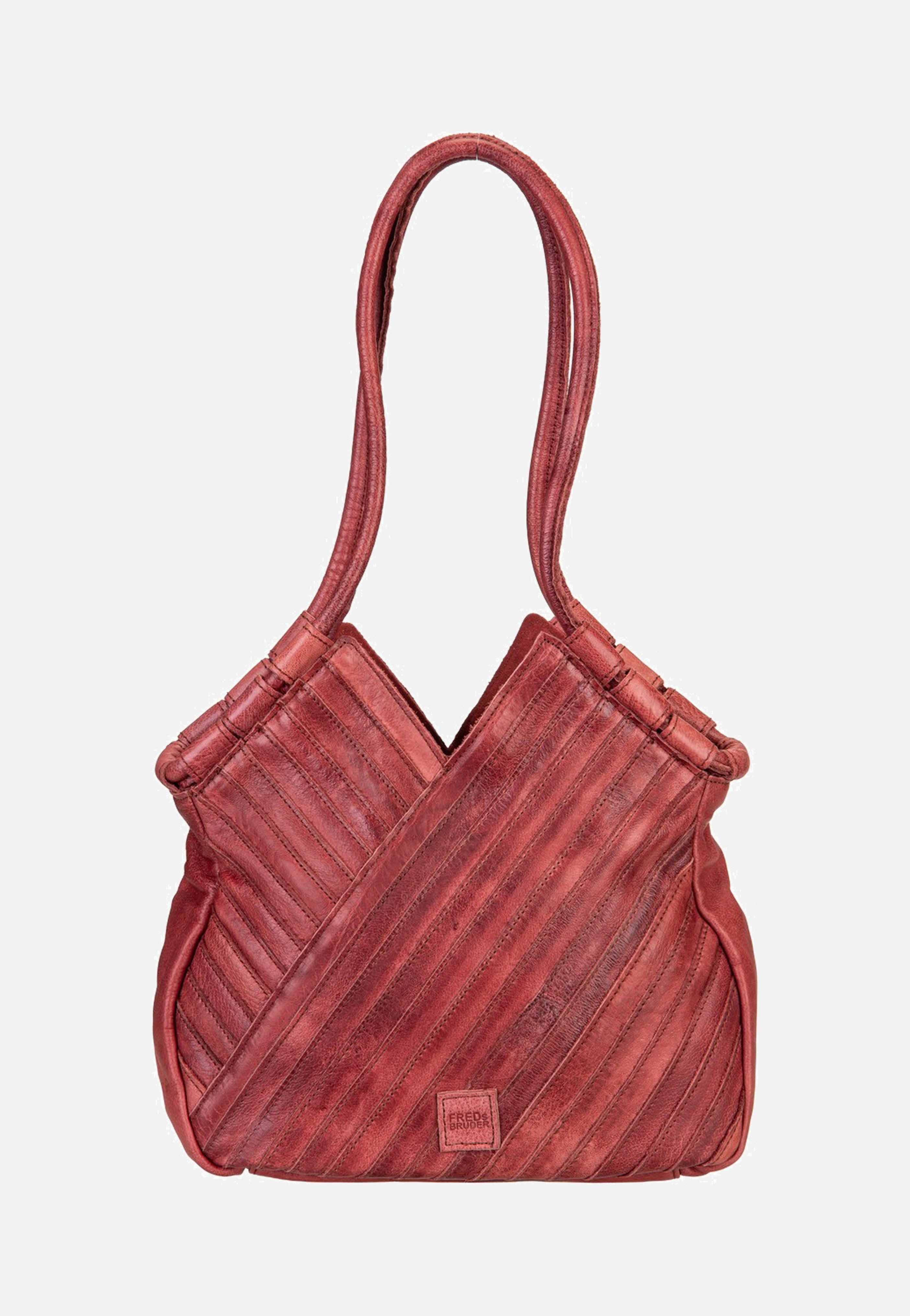 Fredsbruder Criss-Cross Hobo Deep Sandalwood Hobo Bag