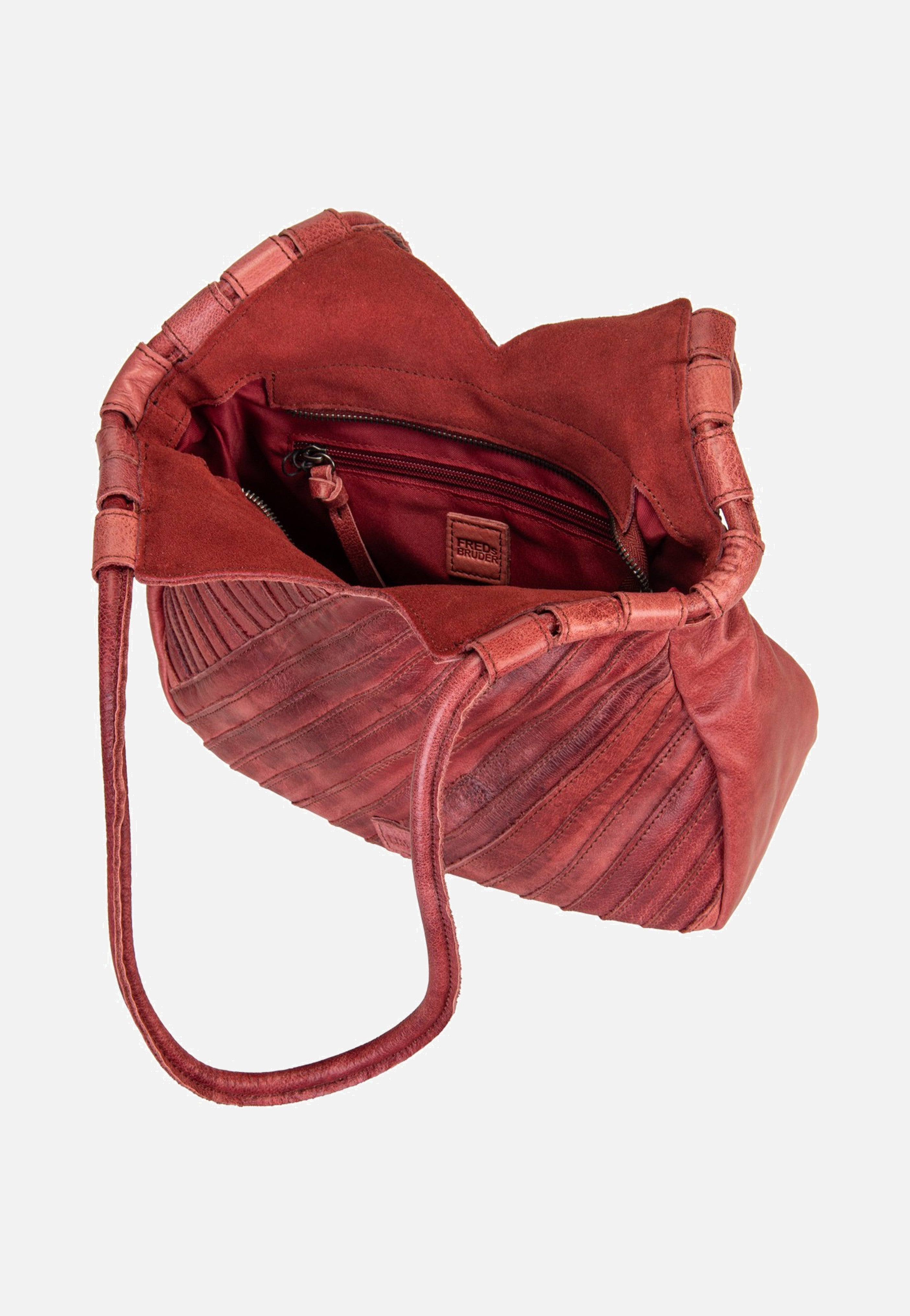 Fredsbruder Criss-Cross Hobo Deep Sandalwood Hobo Bag