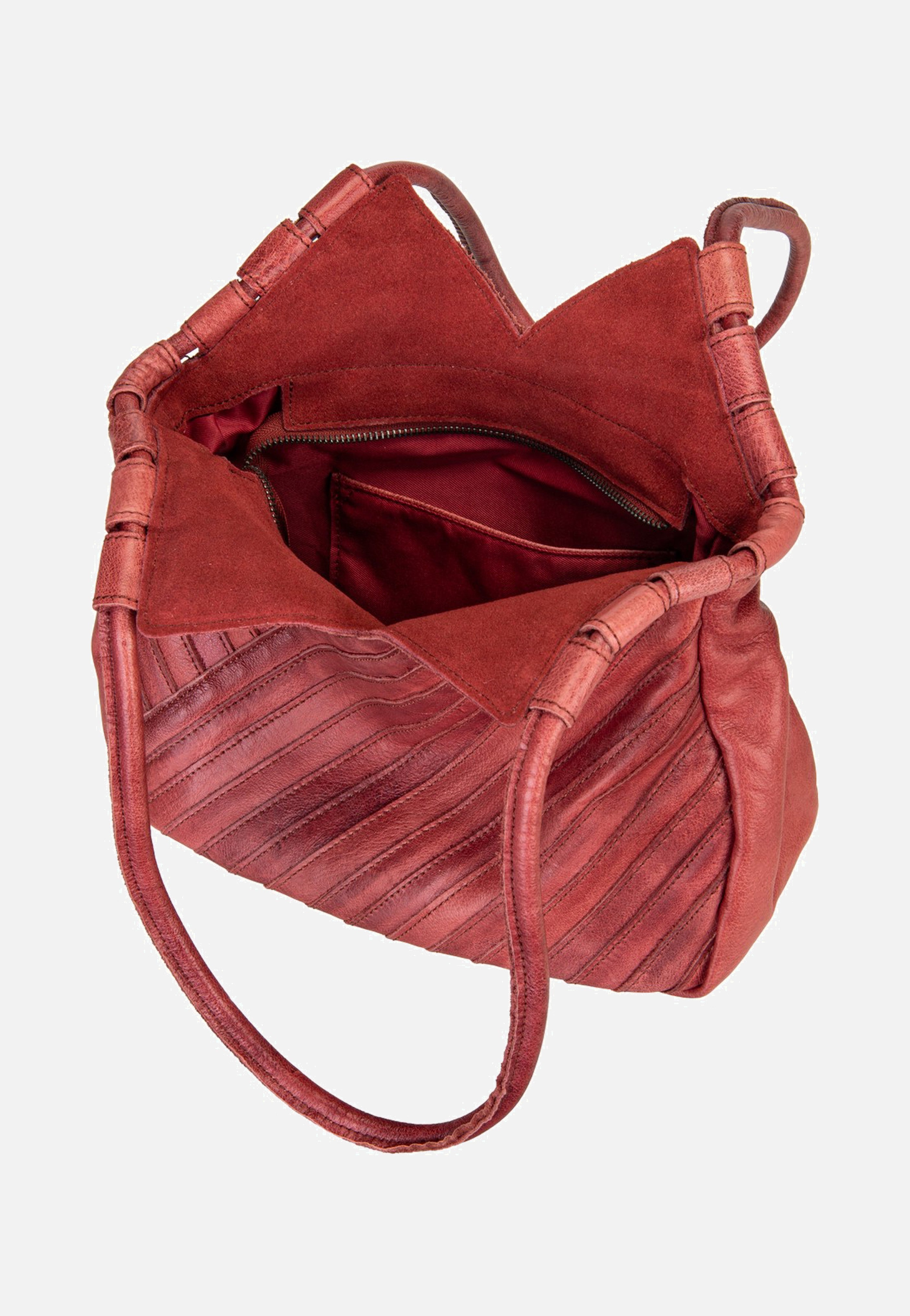 Fredsbruder Criss-Cross Hobo Deep Sandalwood Hobo Bag