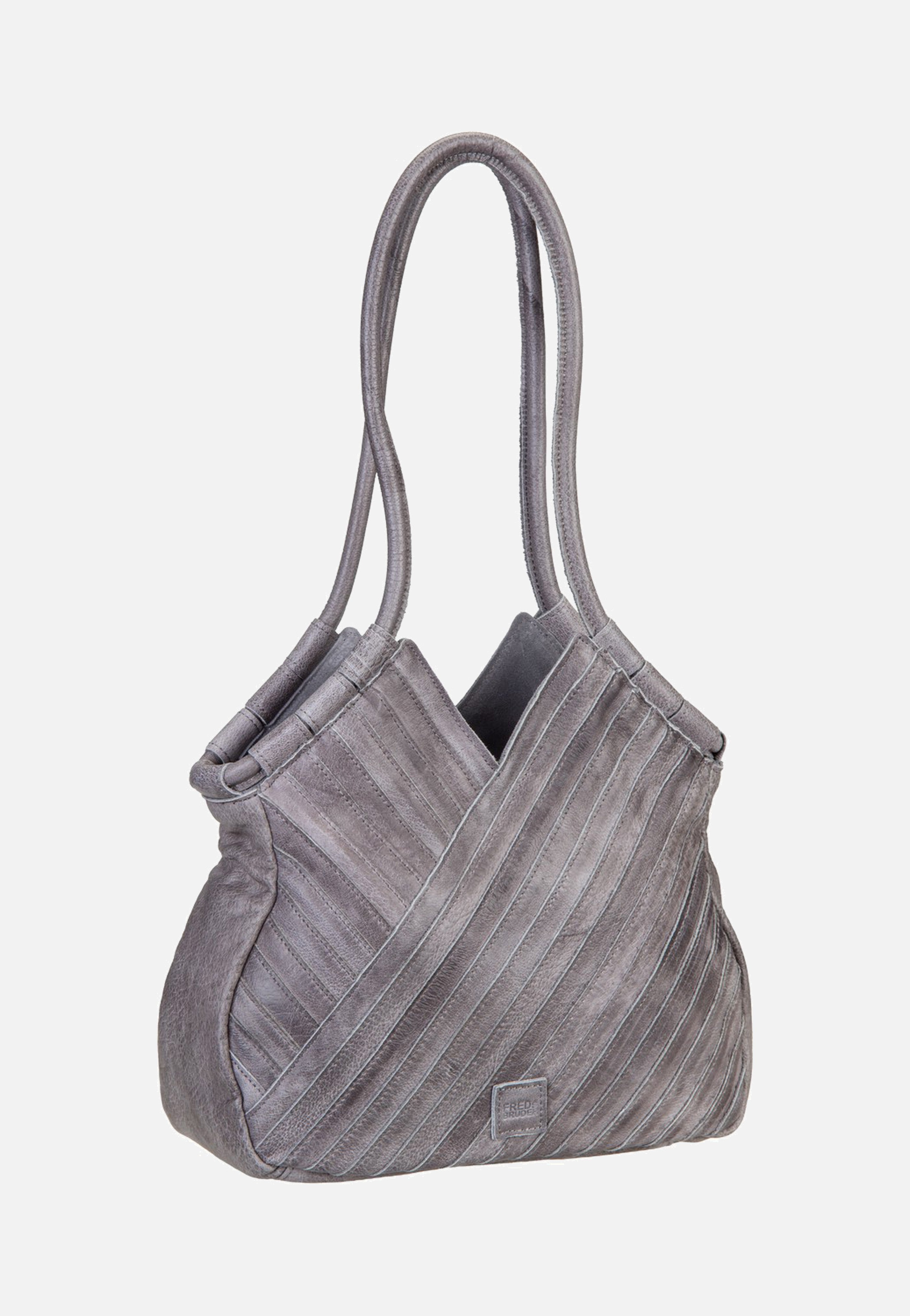 Fredsbruder Criss-Cross Hobo Grey Hobo Bag