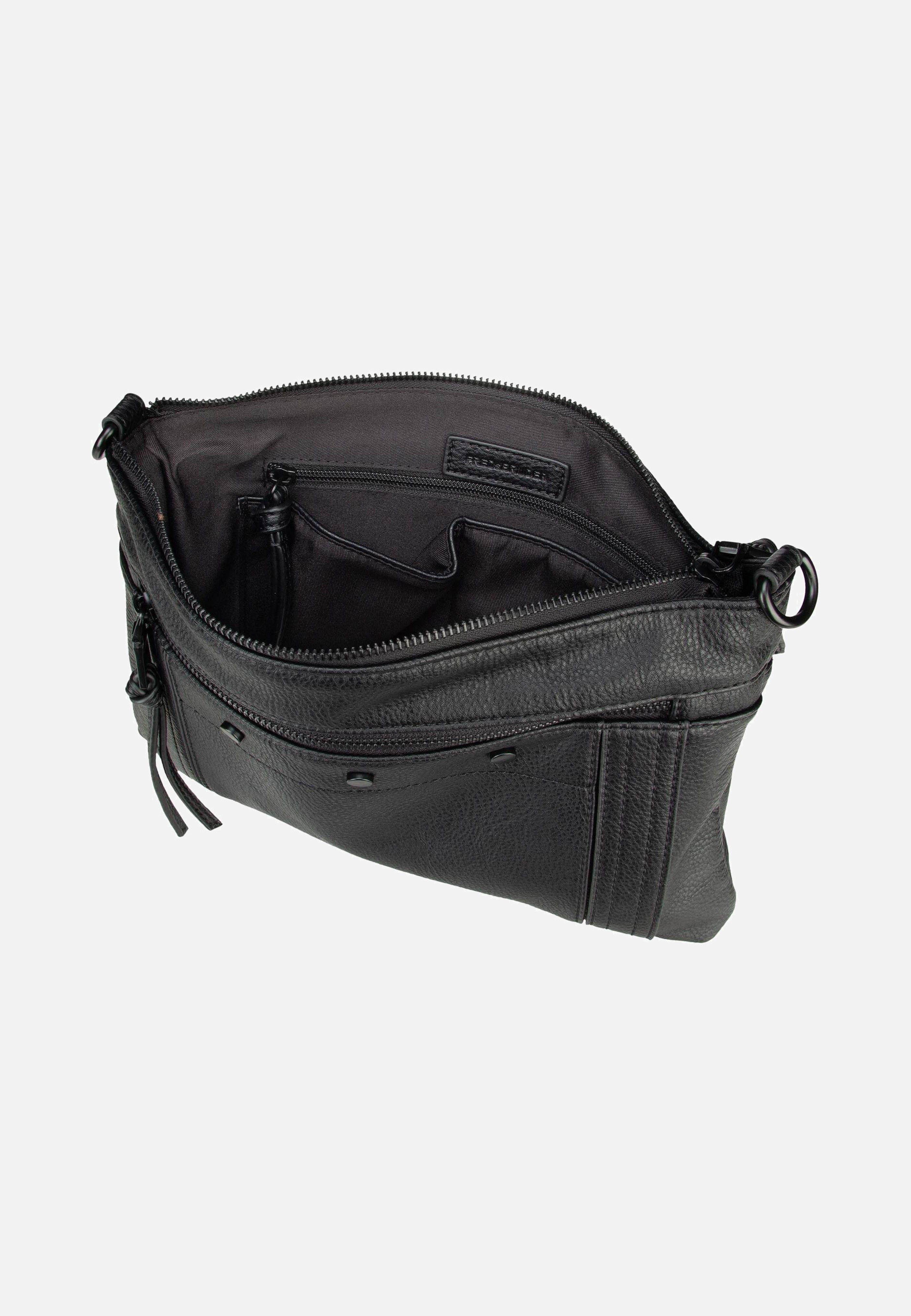 Fredsbruder Deep Dark 275-3756 Black/Black Crossbody Bag