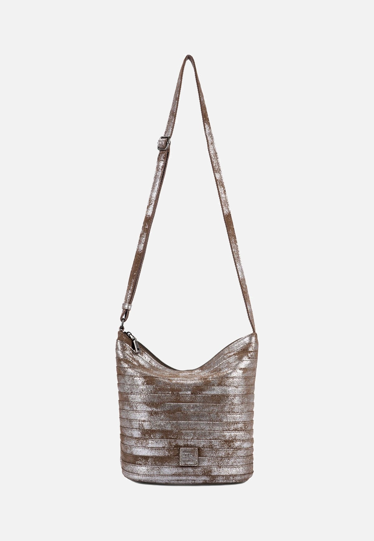 Fredsbruder Gürtelinchen 926 Brushed Silver Pouch Bag