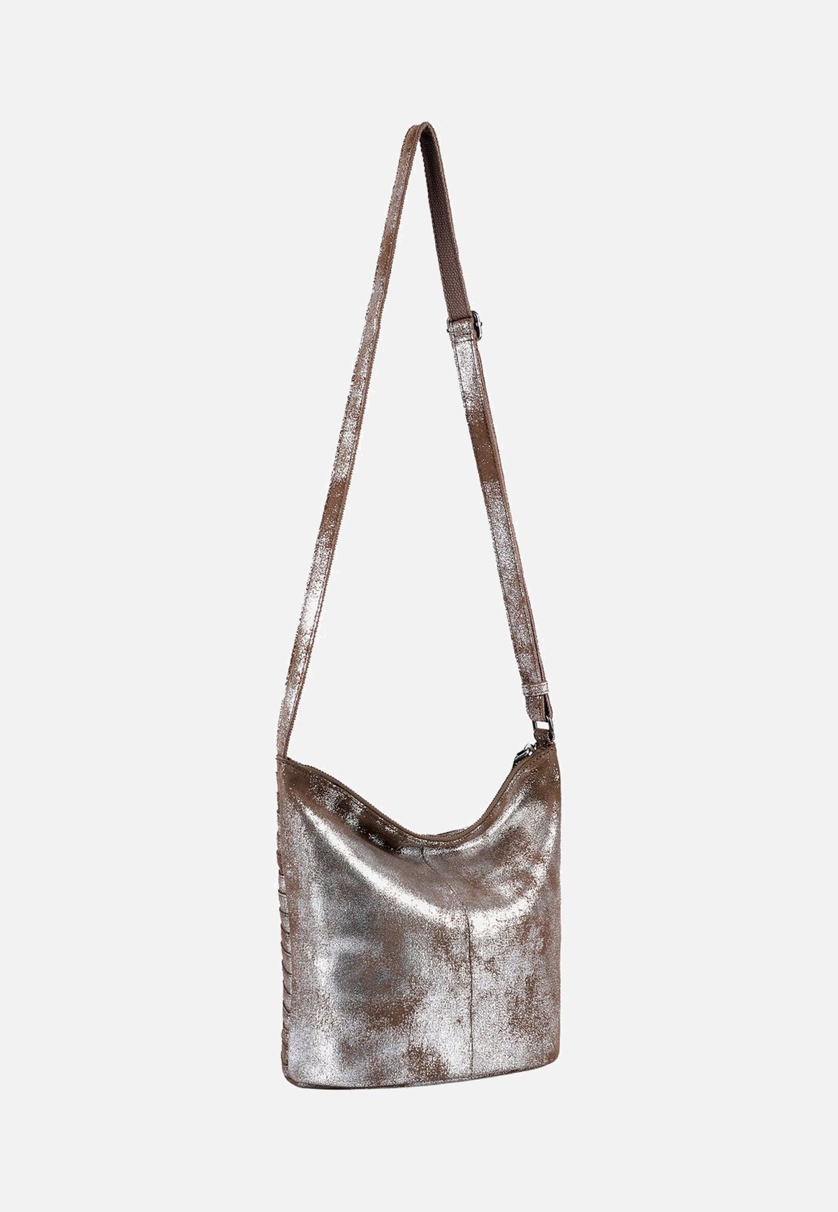 Fredsbruder Gürtelinchen 926 Brushed Silver Pouch Bag