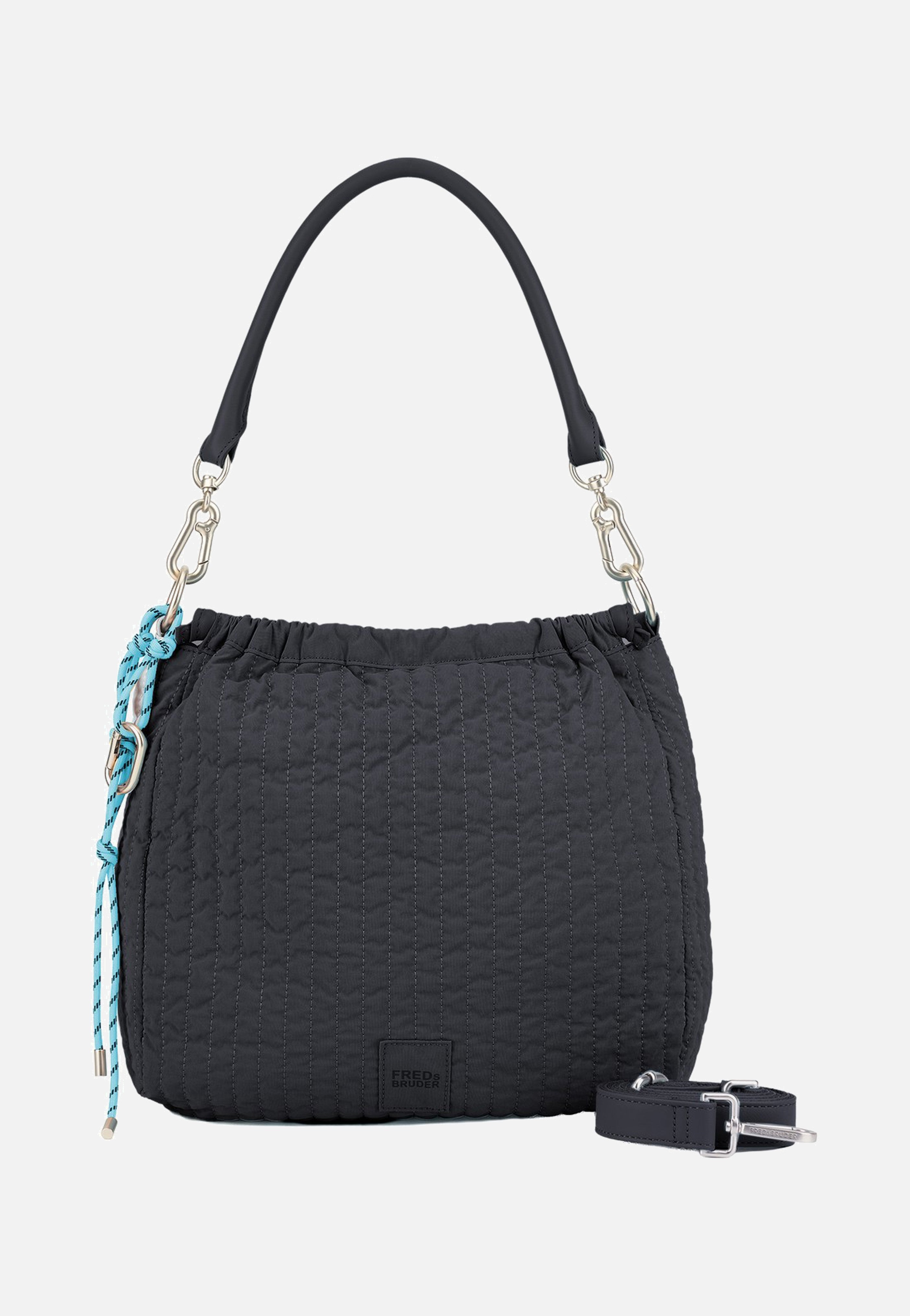 Fredsbruder Just Flow Hobo Black Hobo Bag