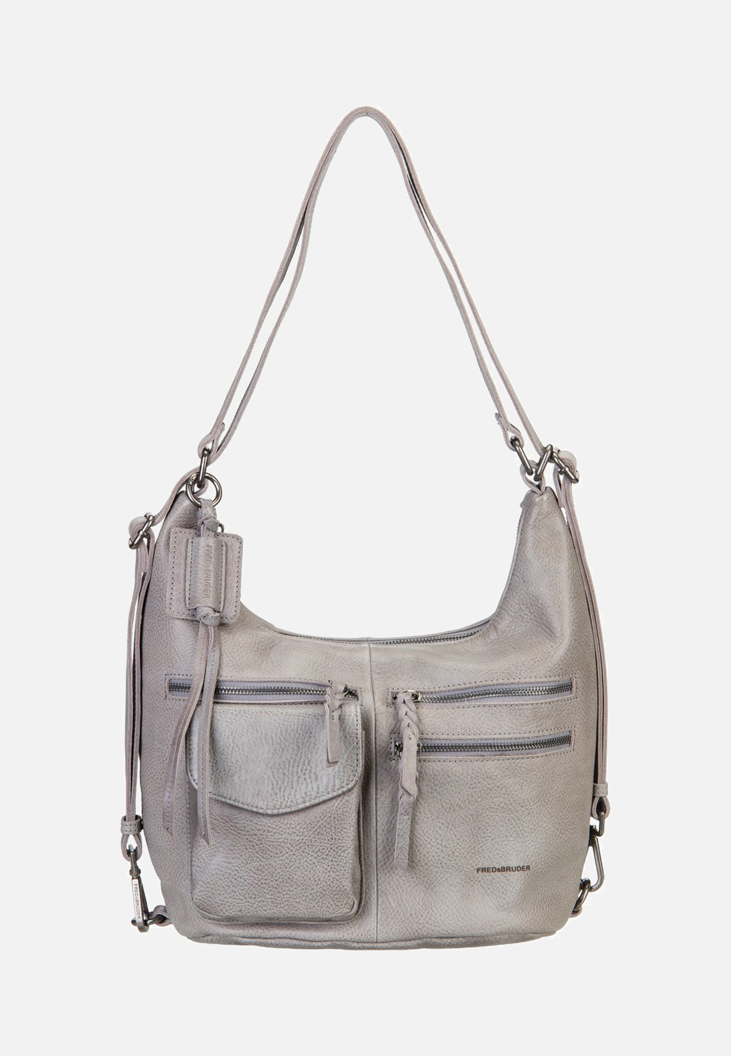 Fredsbruder My Forever Friend Multi 3882 Grey Hobo Bag