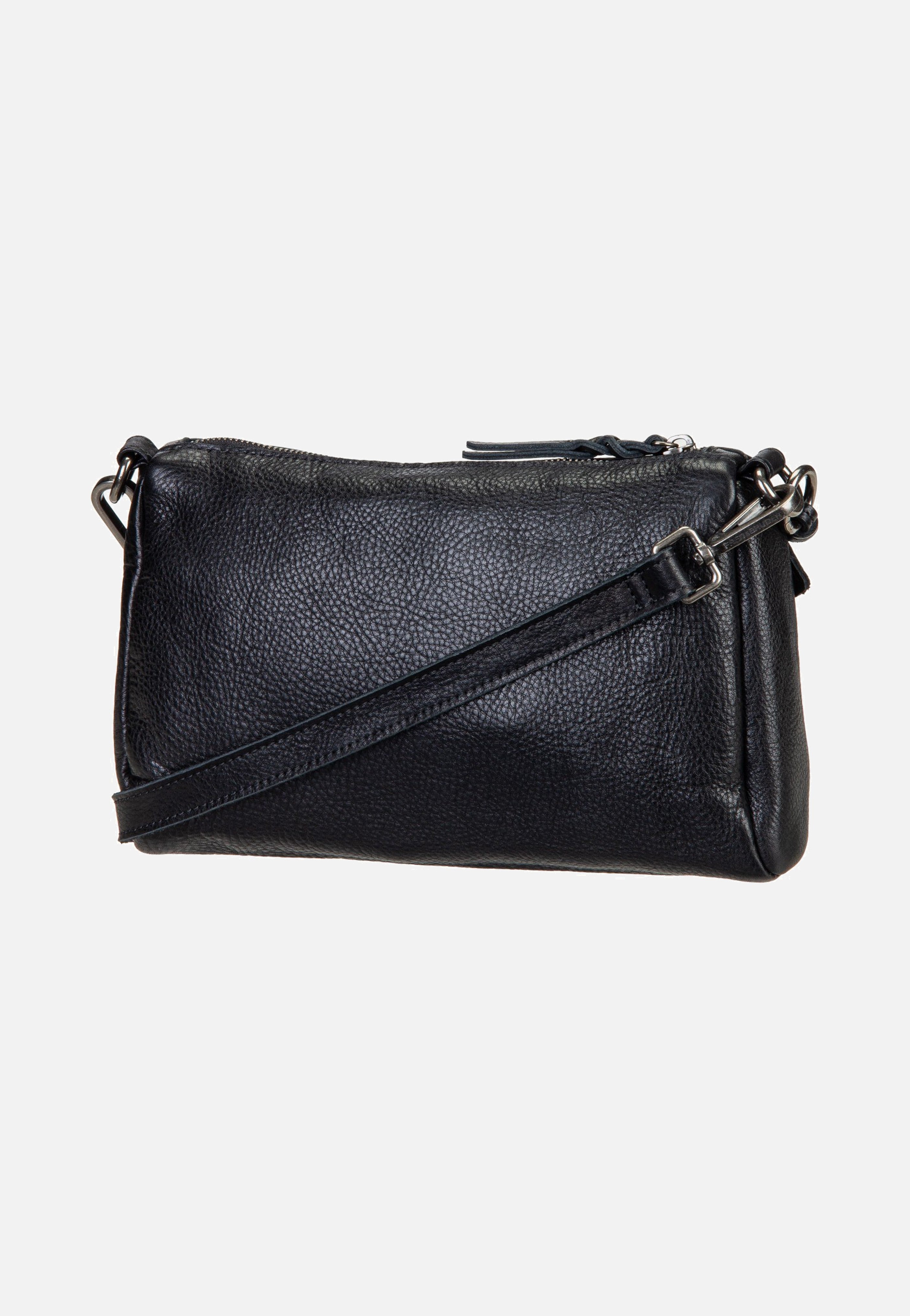 Fredsbruder My Forever Friend Zipper Black Crossbody Bag