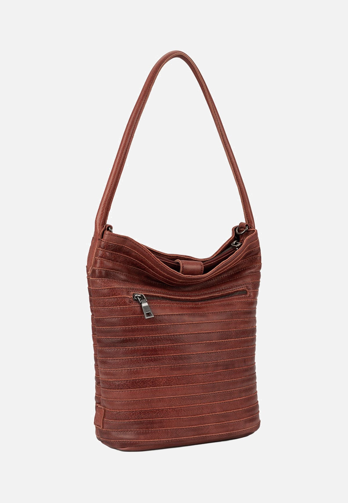 Fredsbruder My Love Bucket Hobo Burned Sandalwood Bolso Hobo