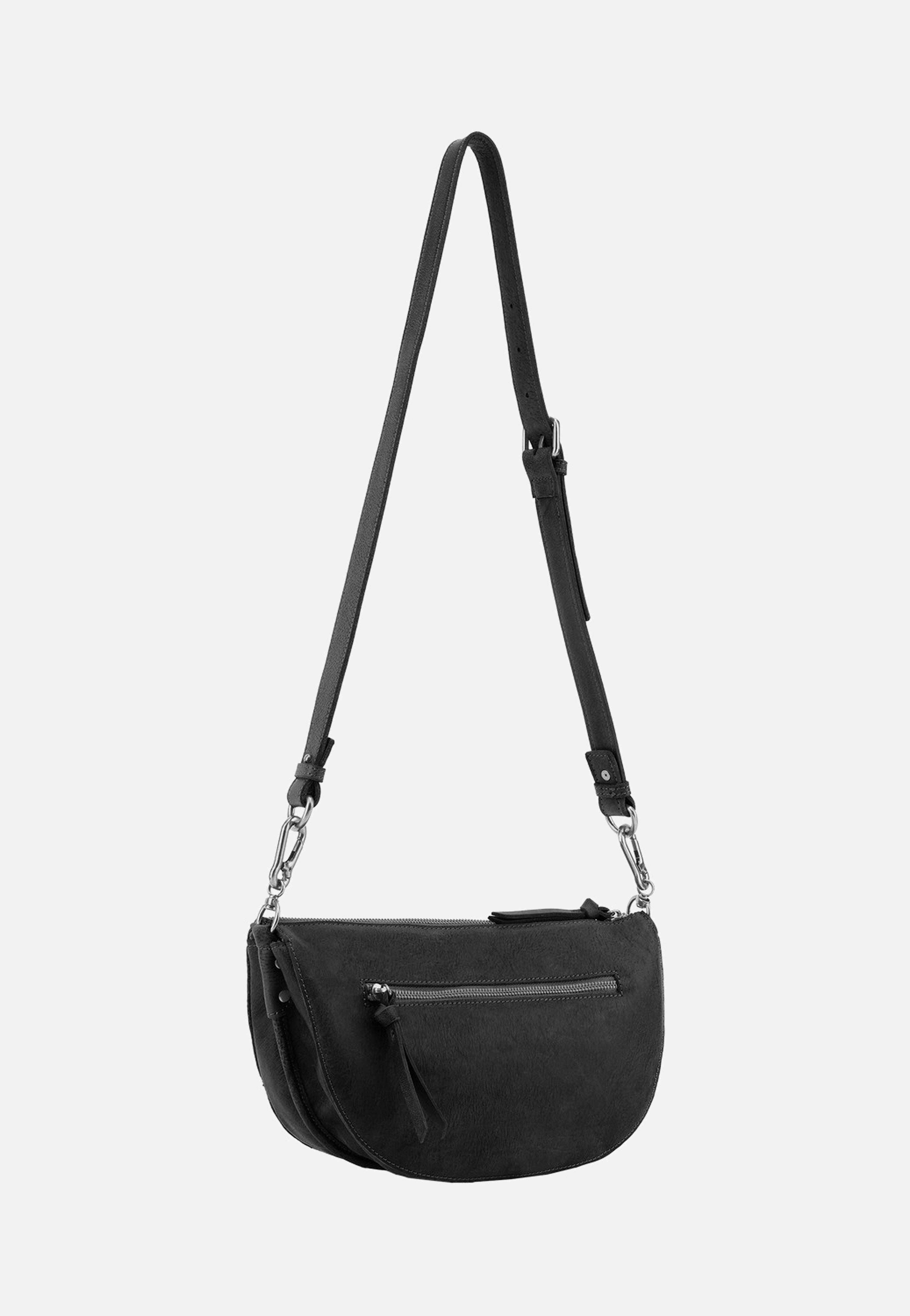 Fredsbruder My Forever Friend Curve Black Crossbody Bag