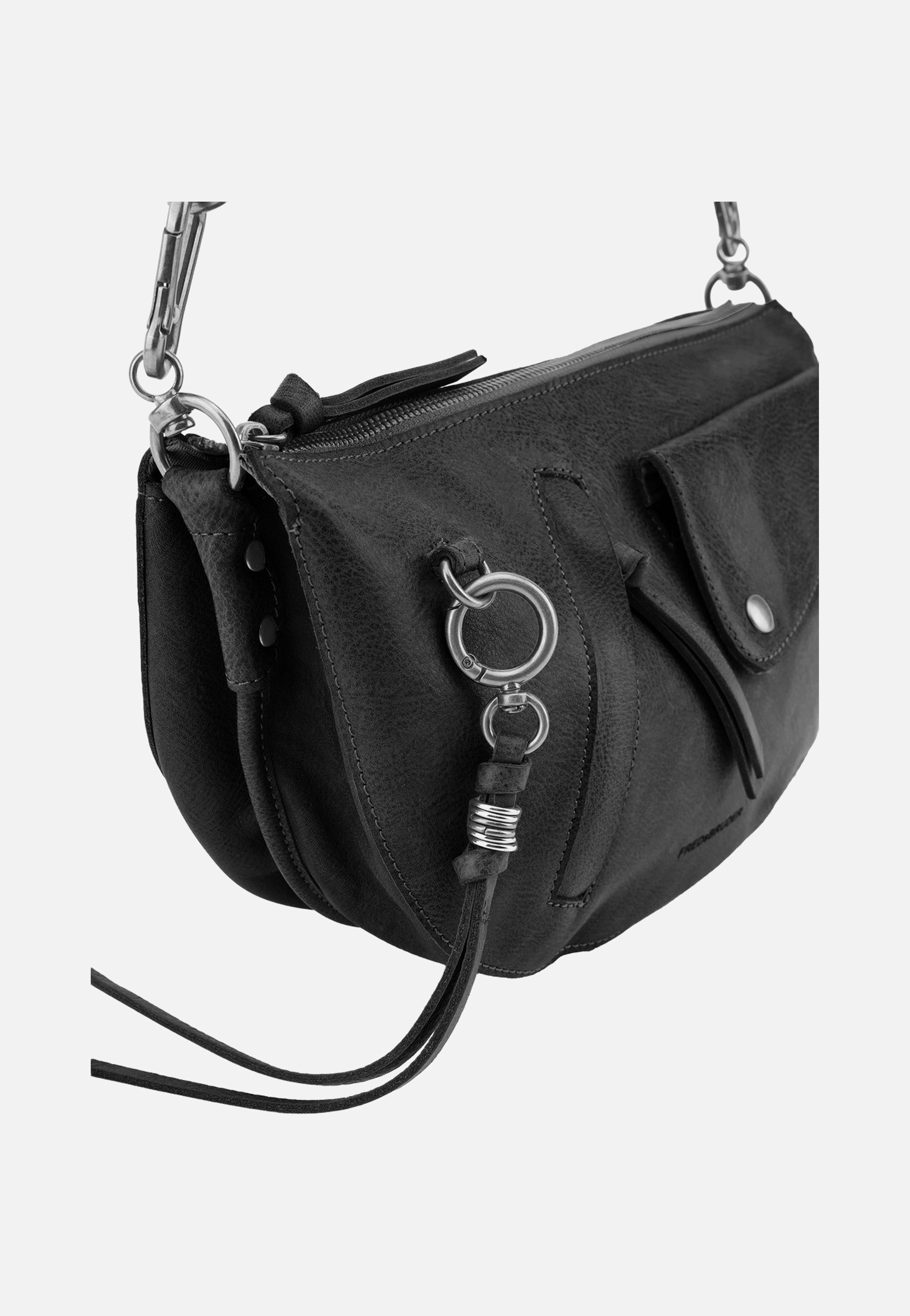 Fredsbruder My Forever Friend Curve Black Crossbody Bag