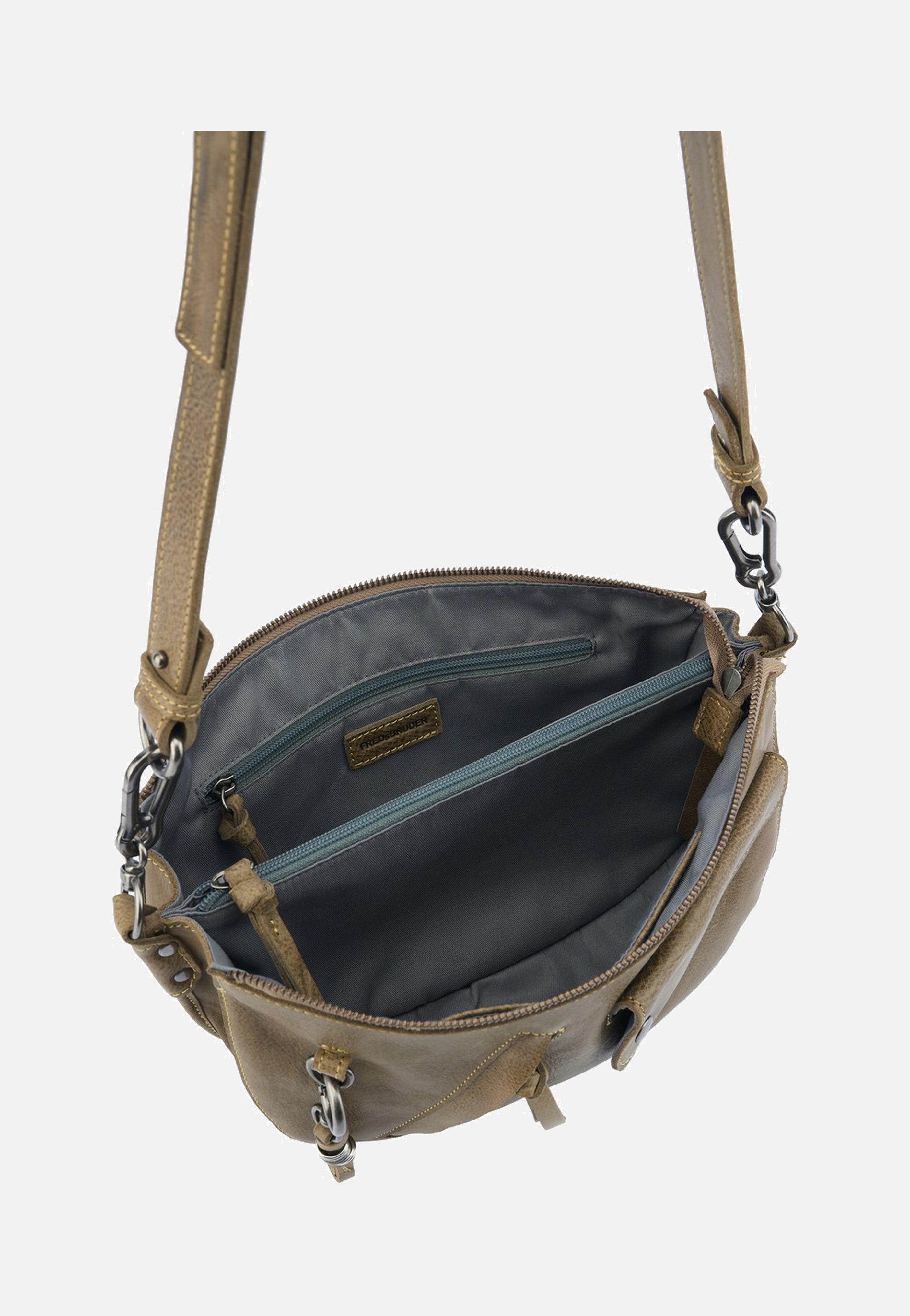 Fredsbruder My Forever Friend Curve Muddy Khaki Crossbody Bag
