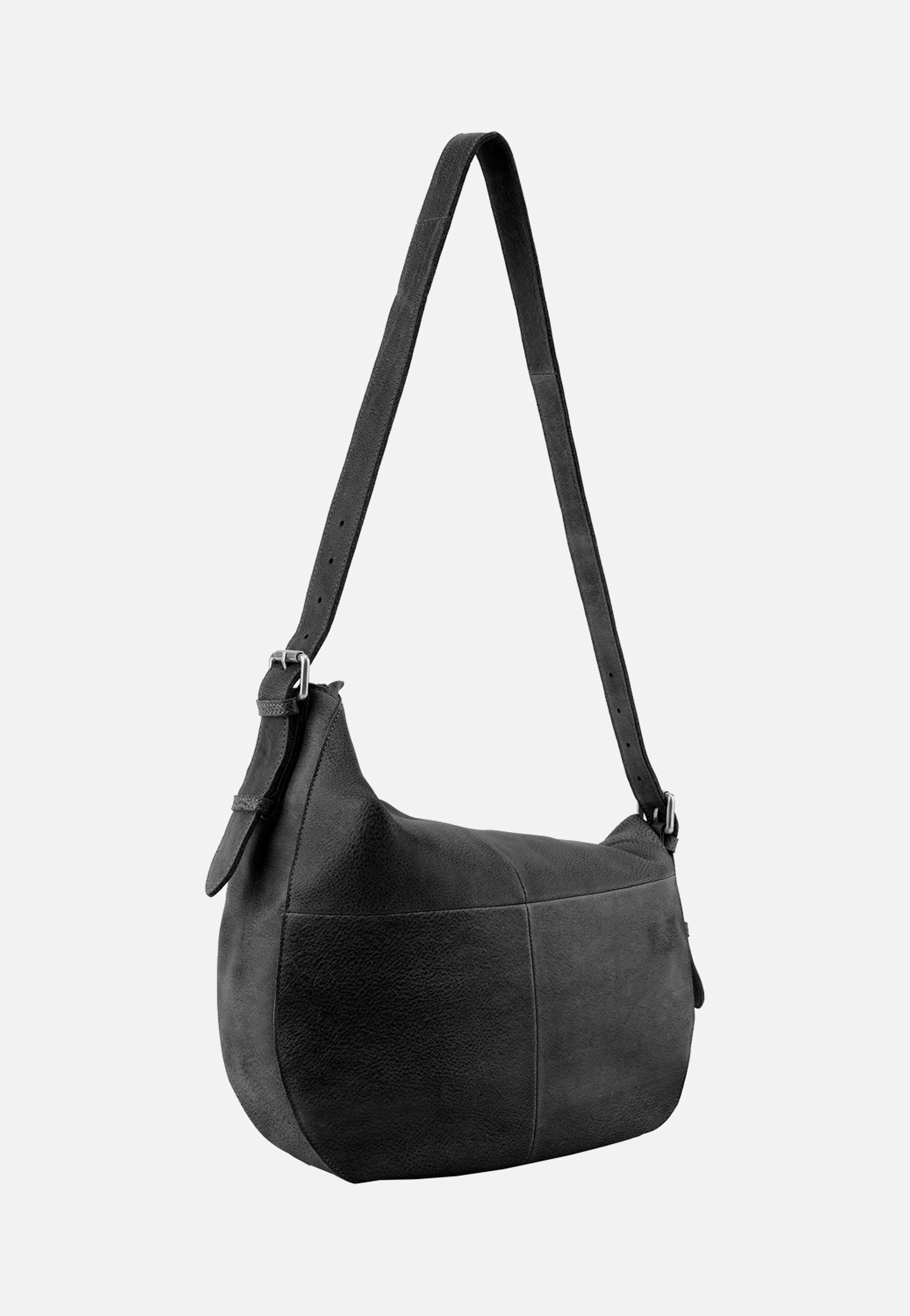 Fredsbruder My Forever Friend Shoulderbag With Front Pocket Black Shoulder Bag