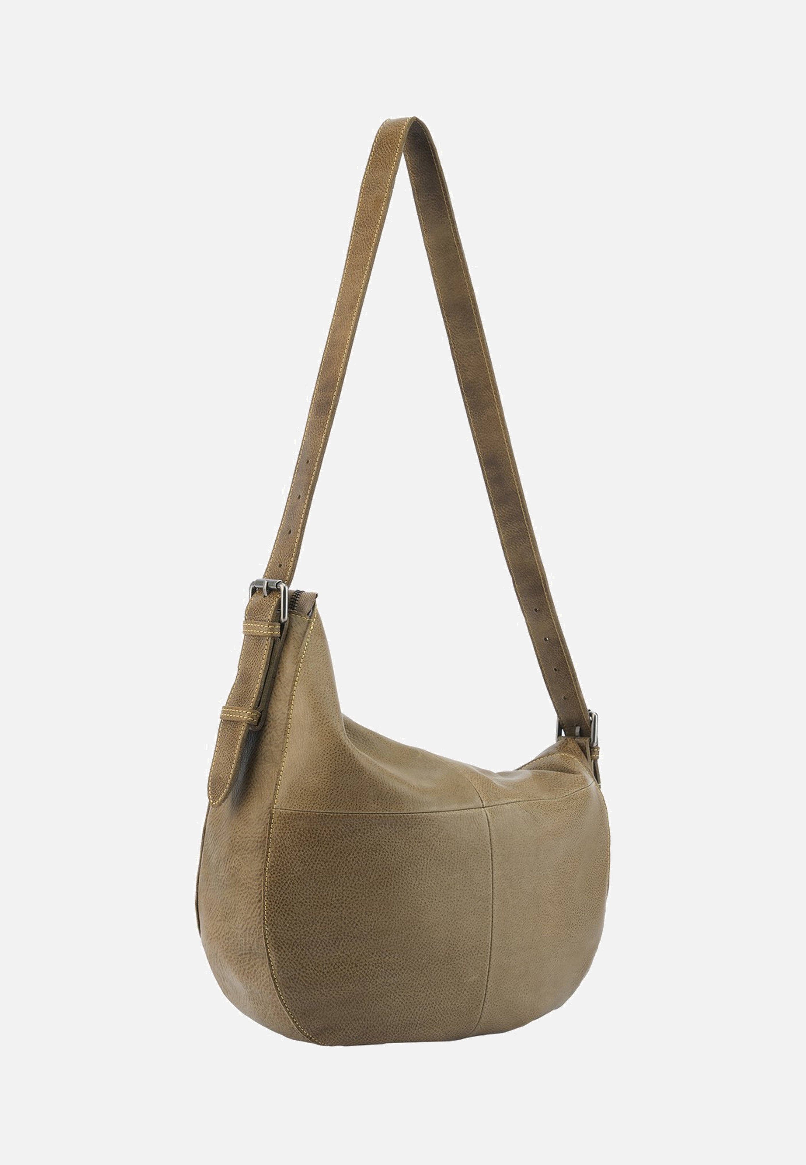 Fredsbruder - My Forever Friend Shoulderbag With Front Pocket Muddy Khaki - Shoulder Bag | Women-Image