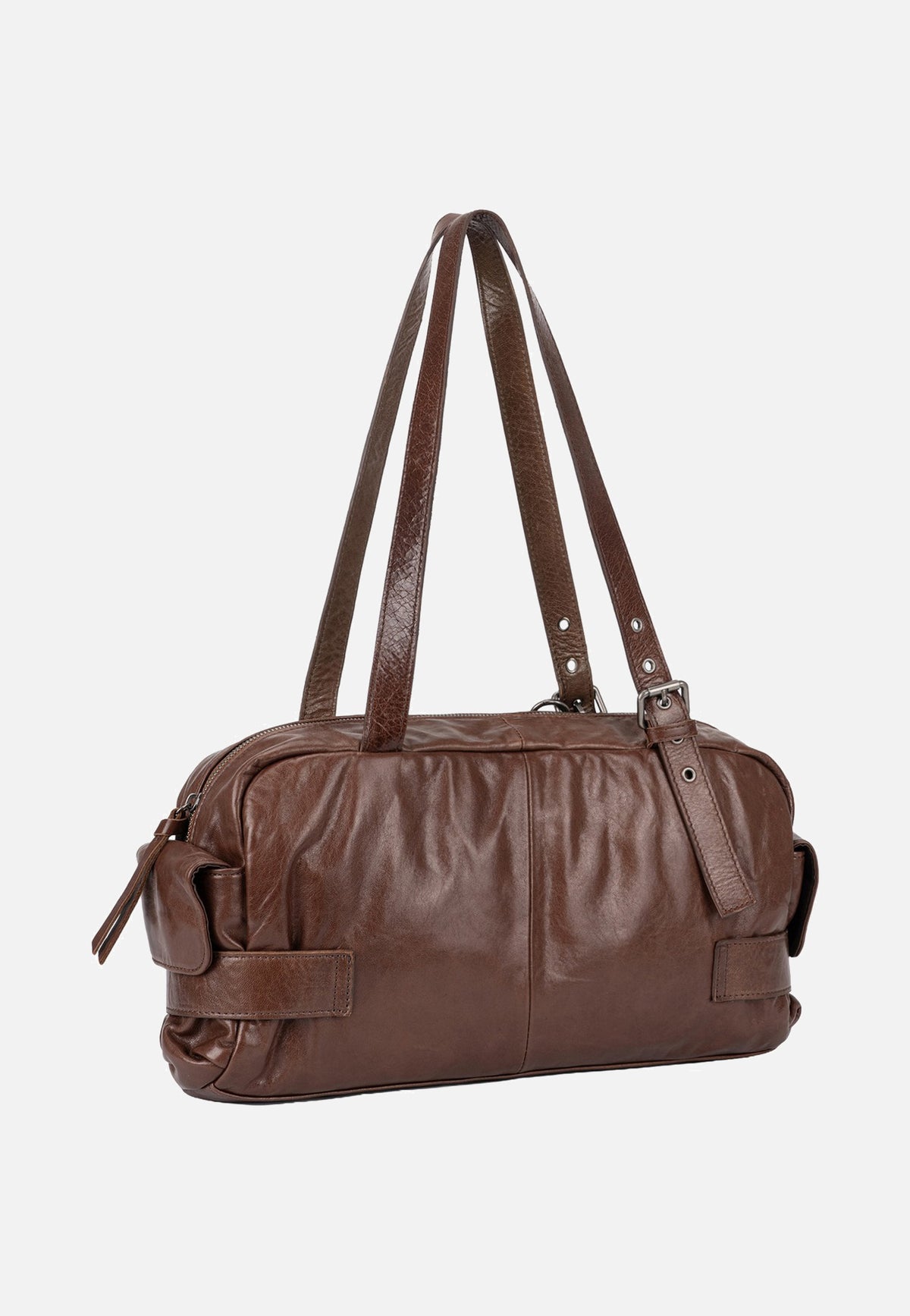 Fredsbruder Perferctly Imperfect Handbag Dark Caramel Shoulder Bag