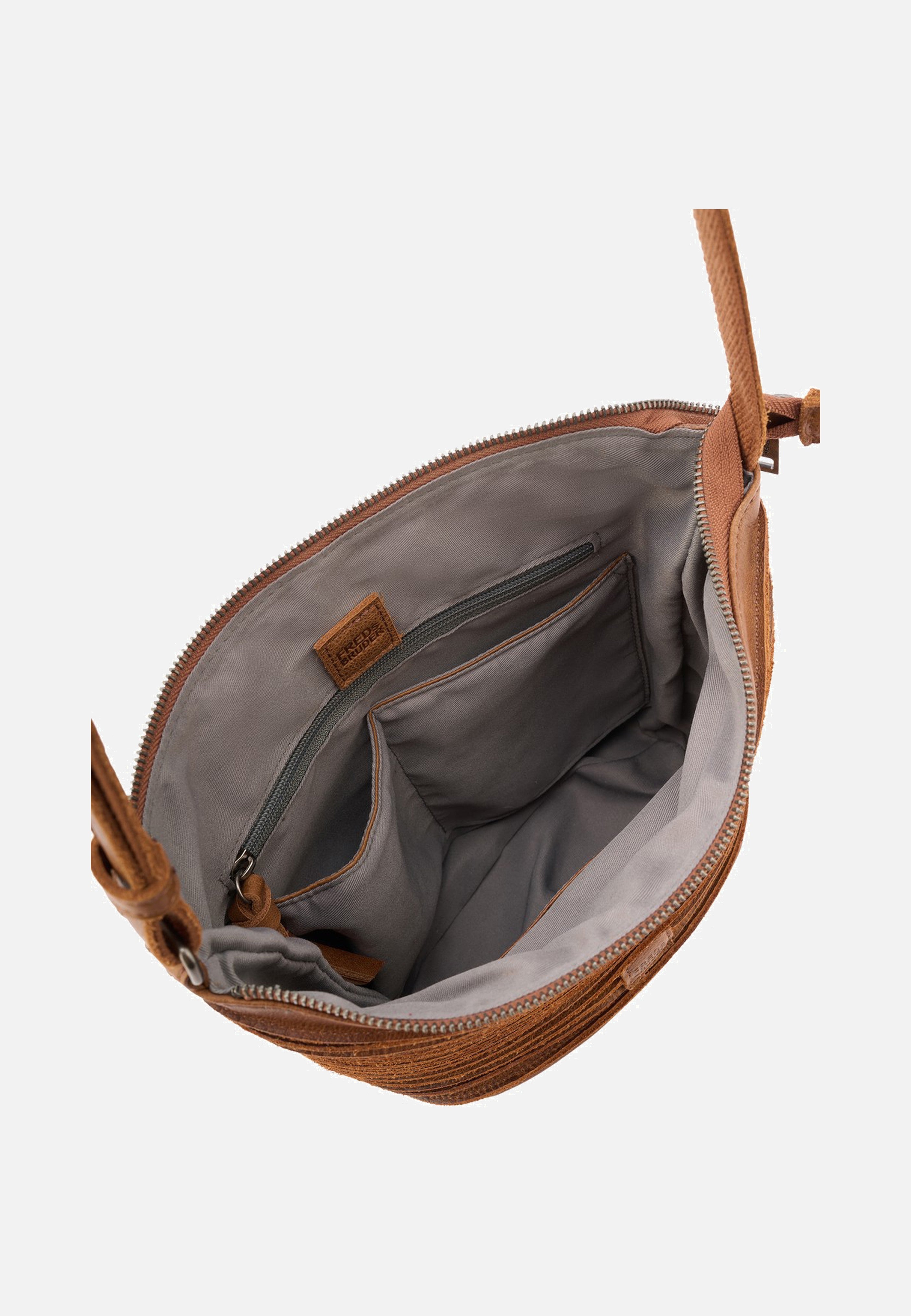 Fredsbruder Riffelinchen 927r Desert Brown Crossbody Bag