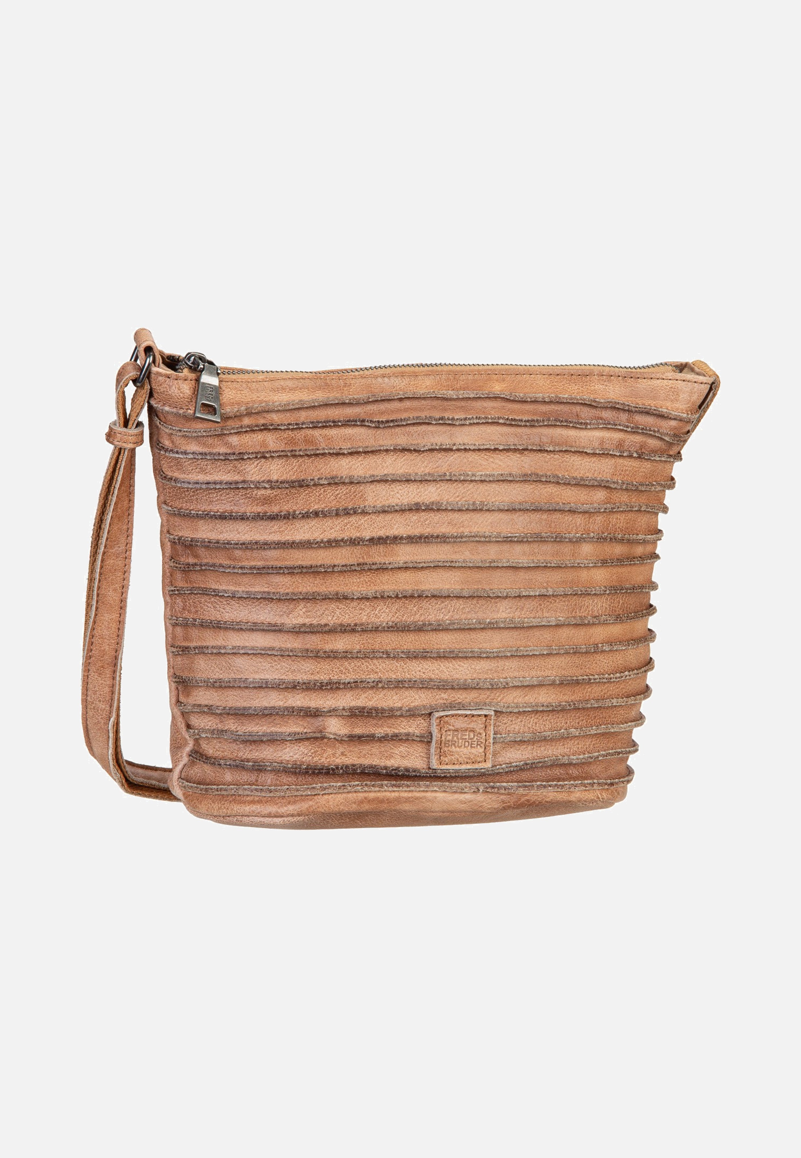 Fredsbruder Riffelinchen 927r Caramel Crossbody Bag