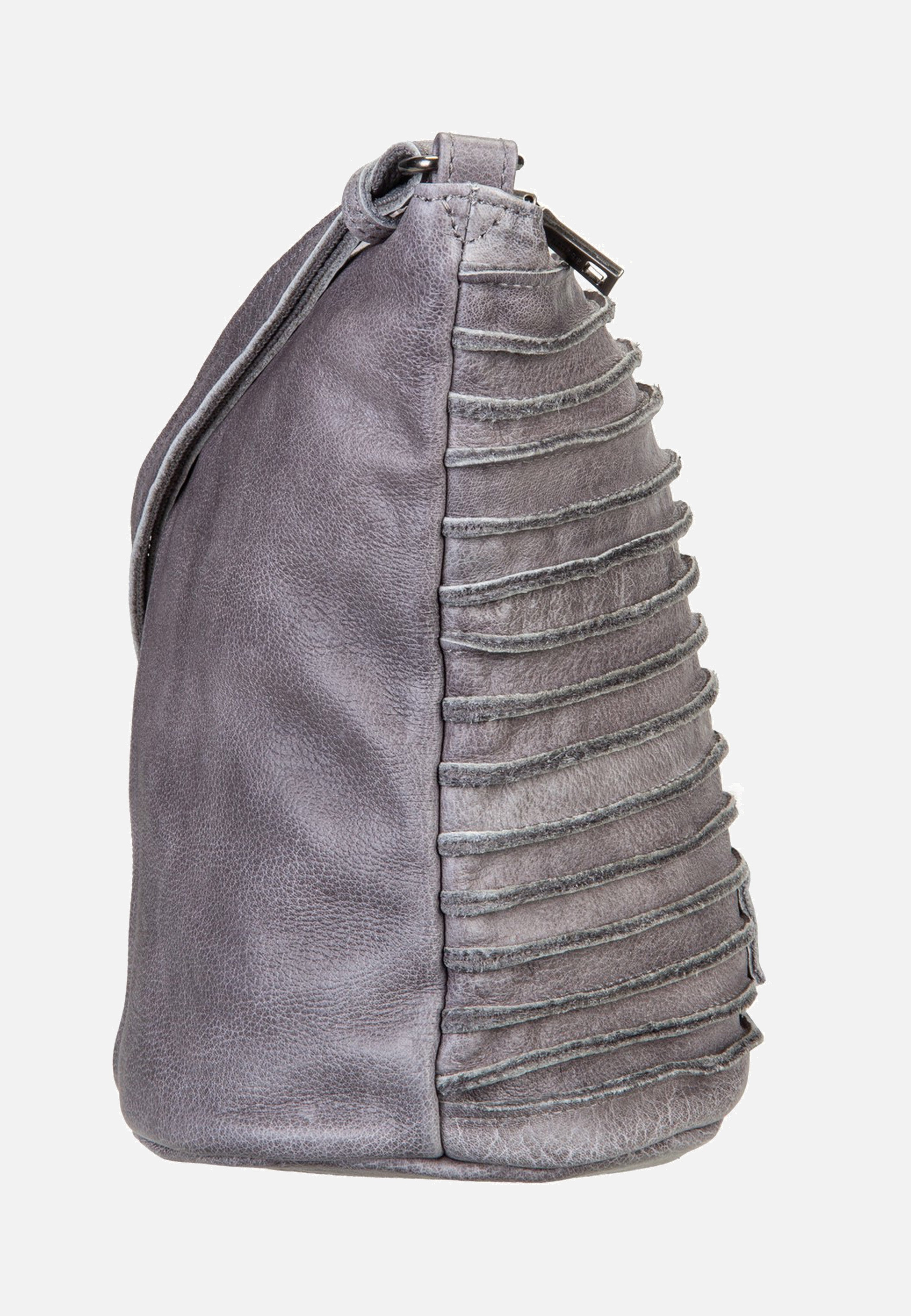 Fredsbruder Riffelinchen 927r Grey Crossbody Bag