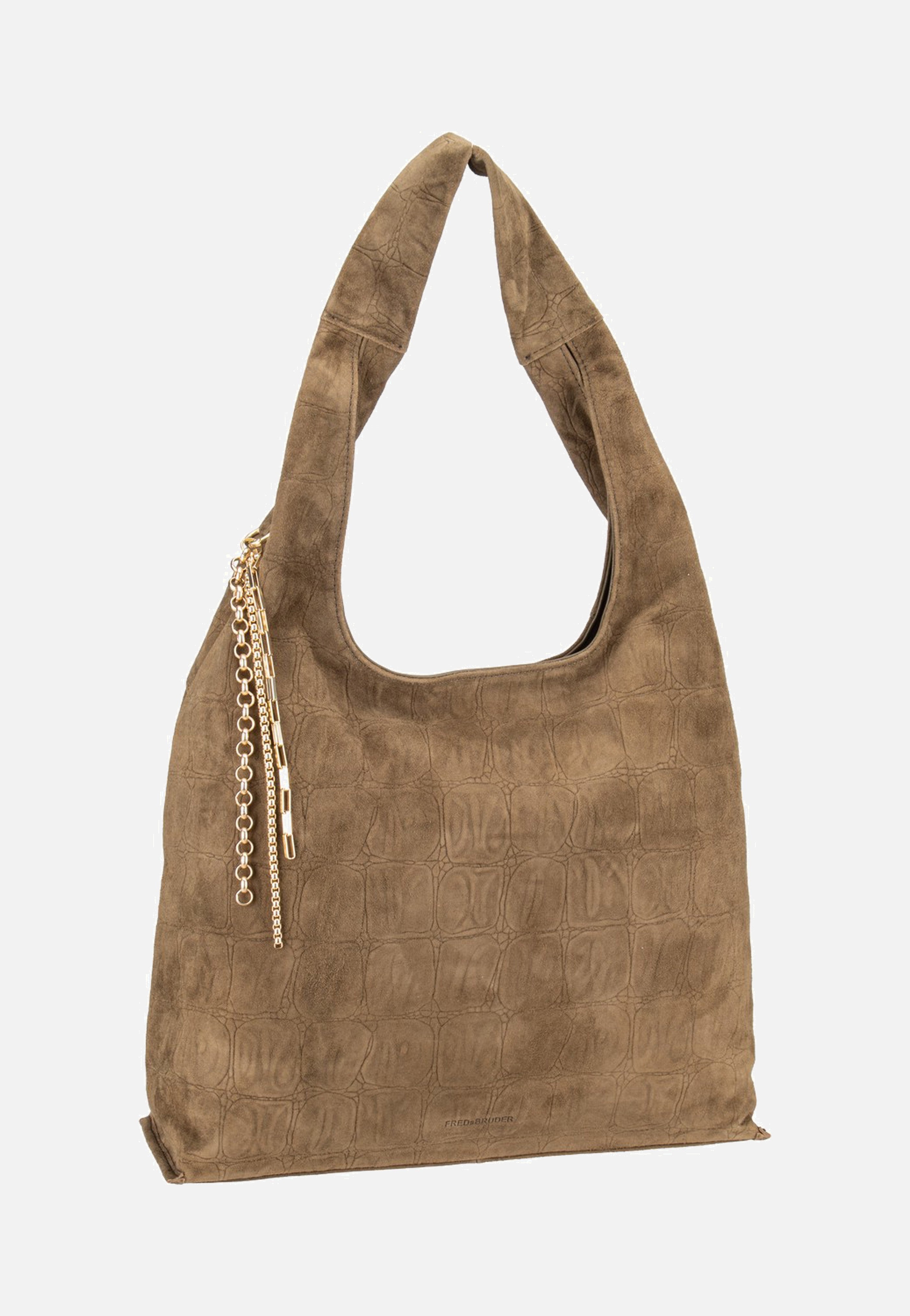 Fredsbruder - Velvet Wild Hobo Khaki - Hobo Bag | Women-Image