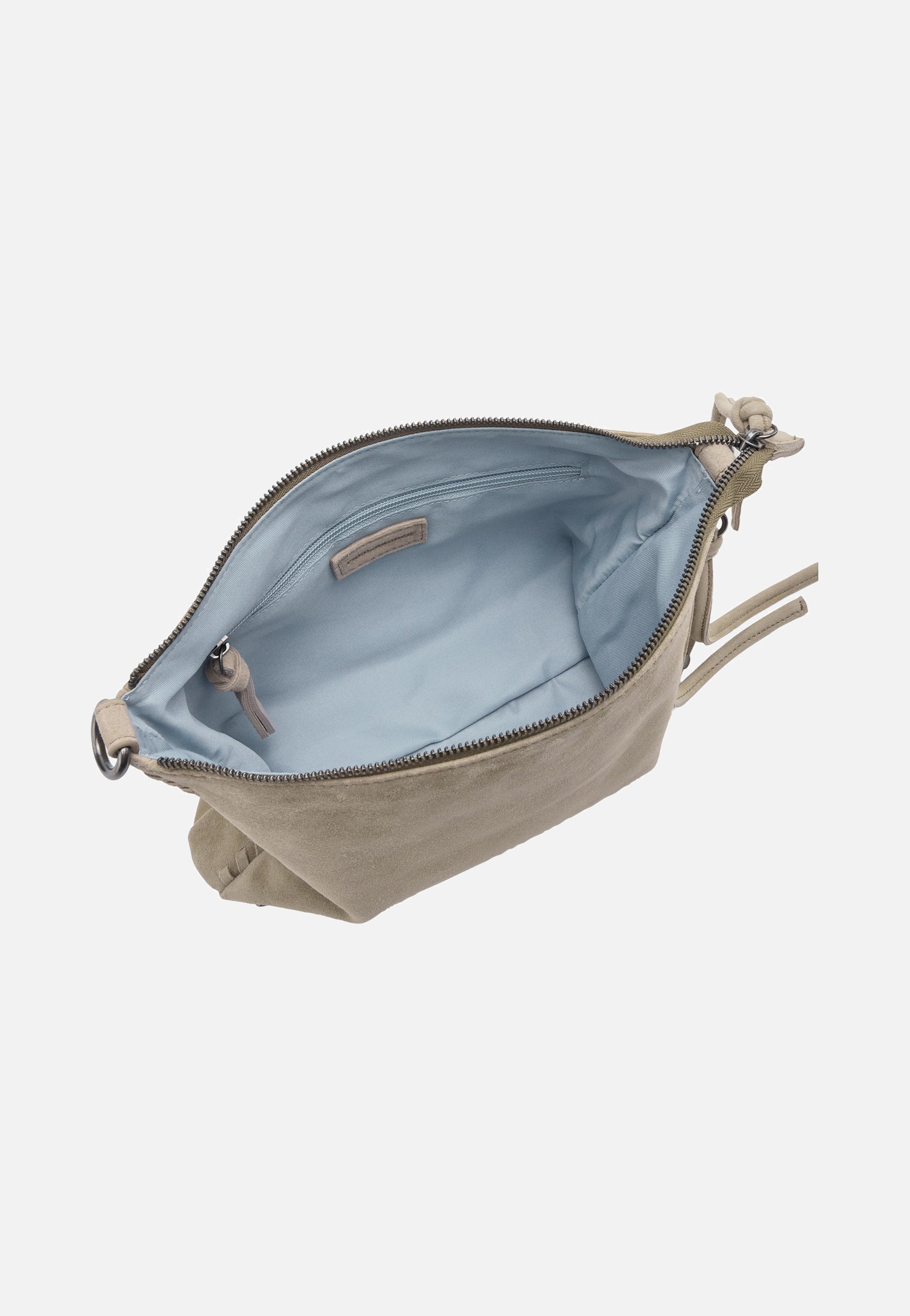 Fredsbruder Whipstitch Soul Crossbag Taupe Crossbody Bag
