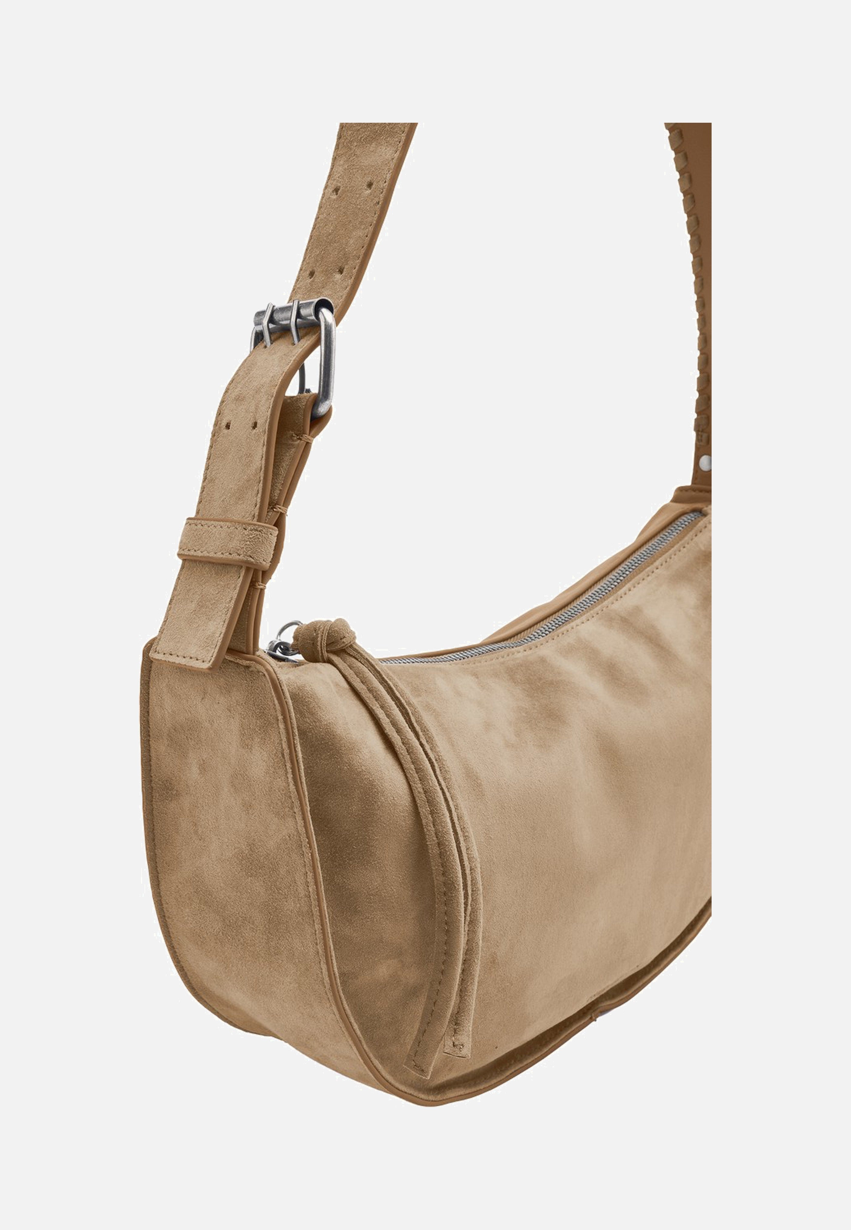 Fredsbruder Whipstitch Soul Hobo Dark Sand Hobo Bag