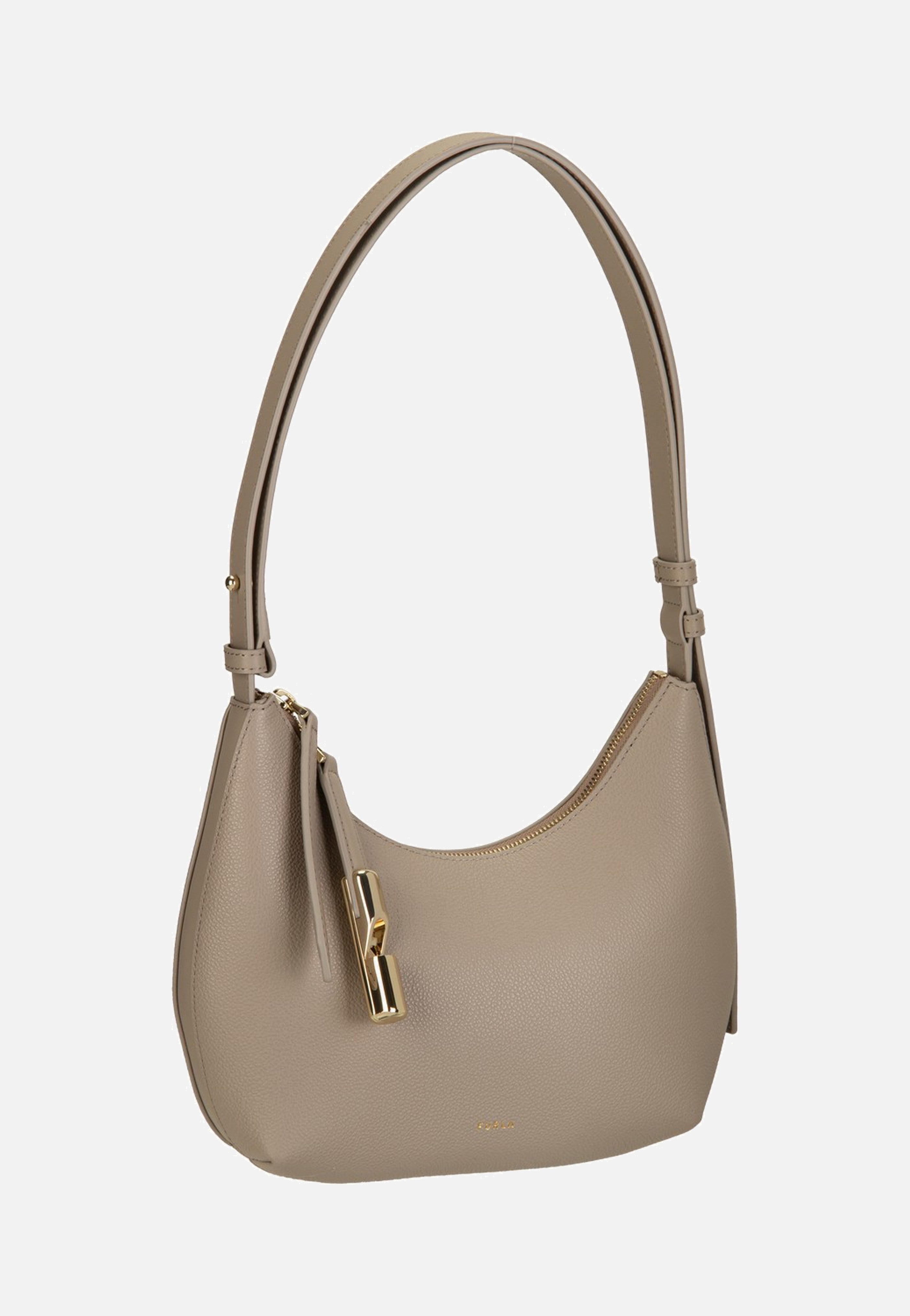 Furla Goccia S Shoulder Bag Linen Shoulder Bag