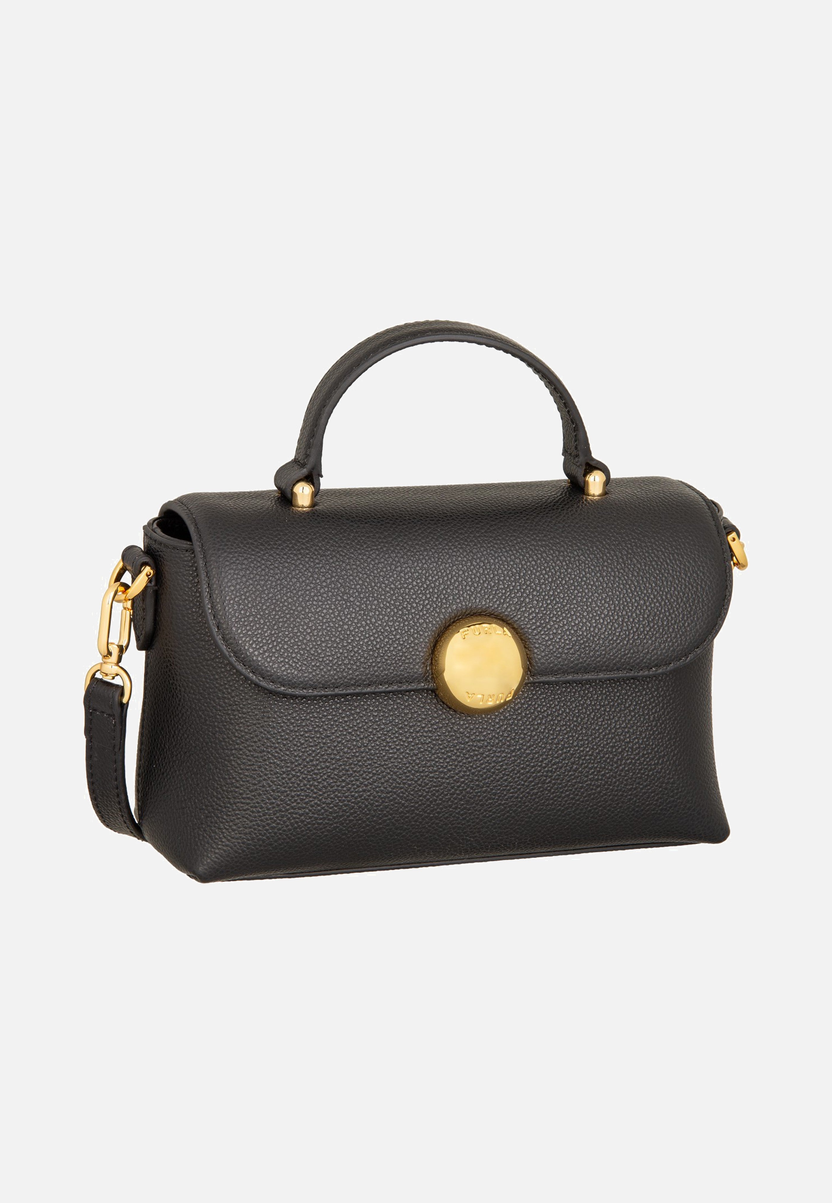 Furla Moonlight Mini Top Handl Nero Handle Bag