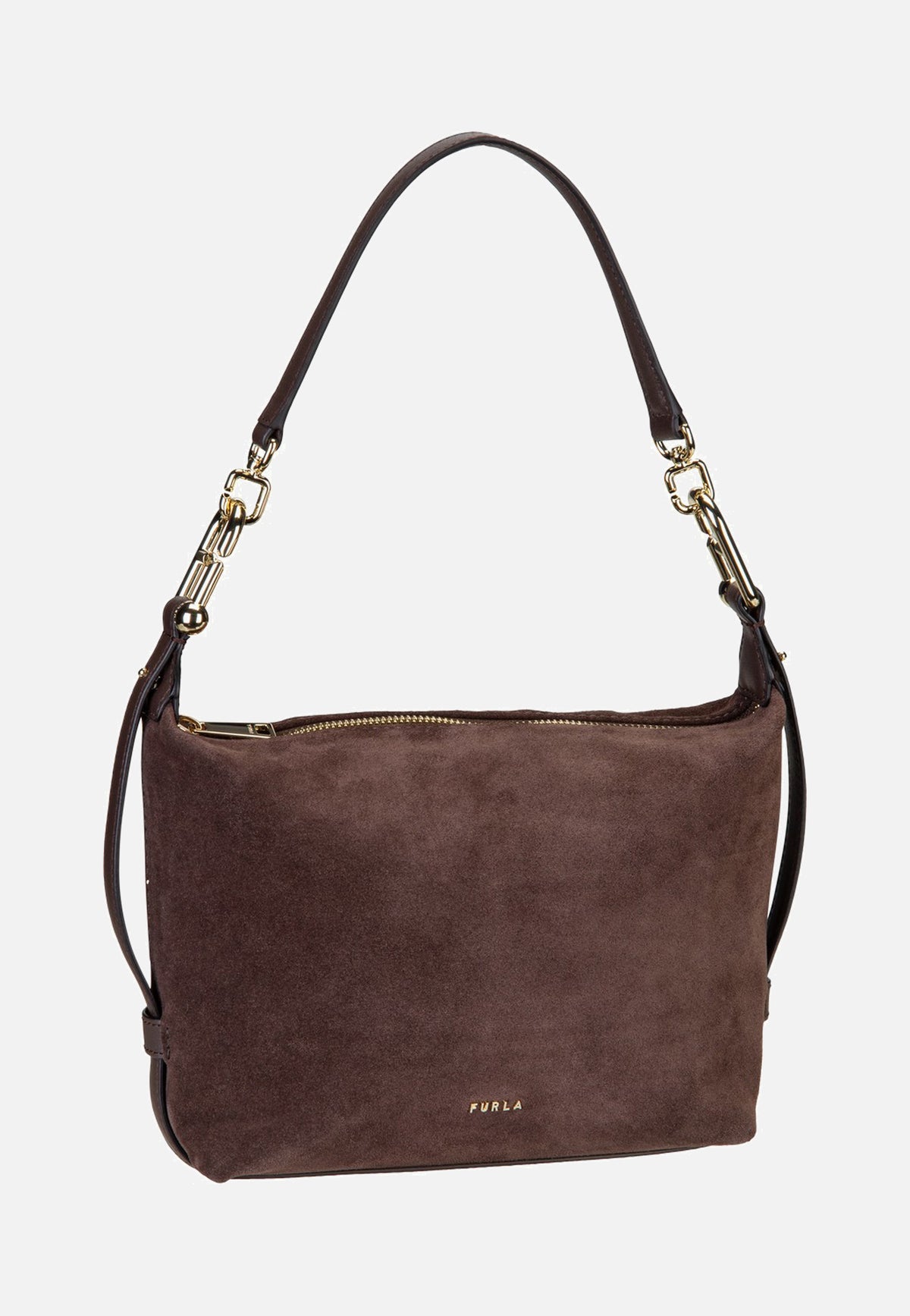 Furla Tonie Mini Toni Cioccolato Hobo-tas