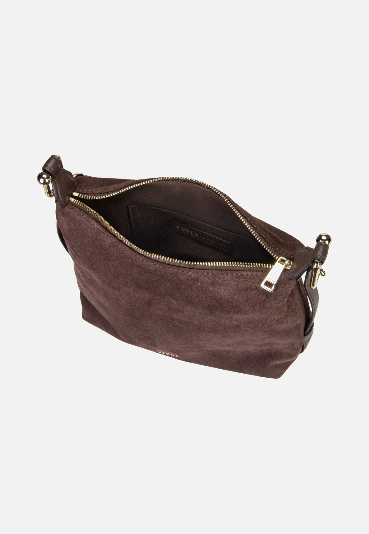 Furla Tonie Mini Toni Cioccolato Hobo-tas
