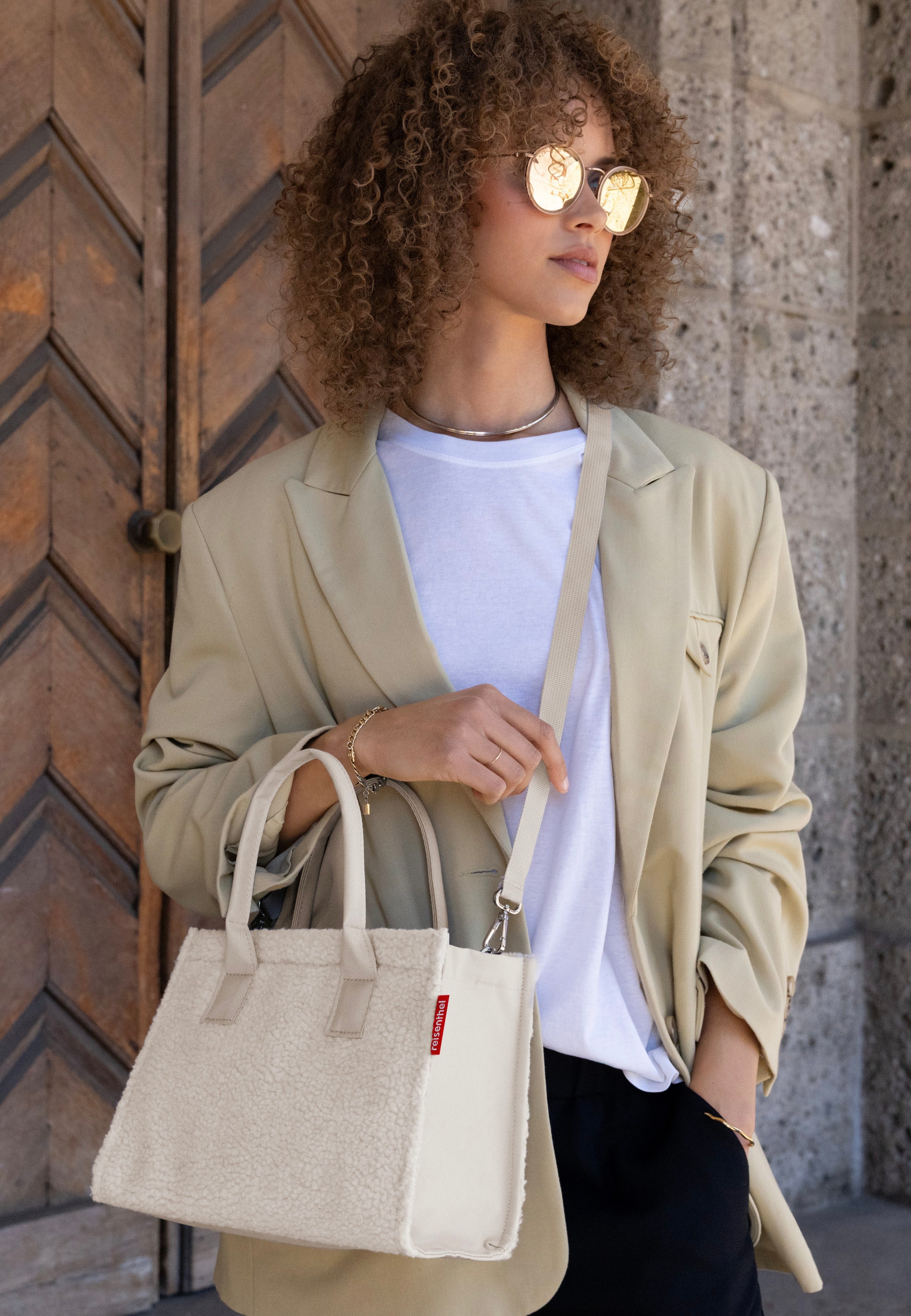 reisenthel Daily Shopper XS Teddy Sand Shopper