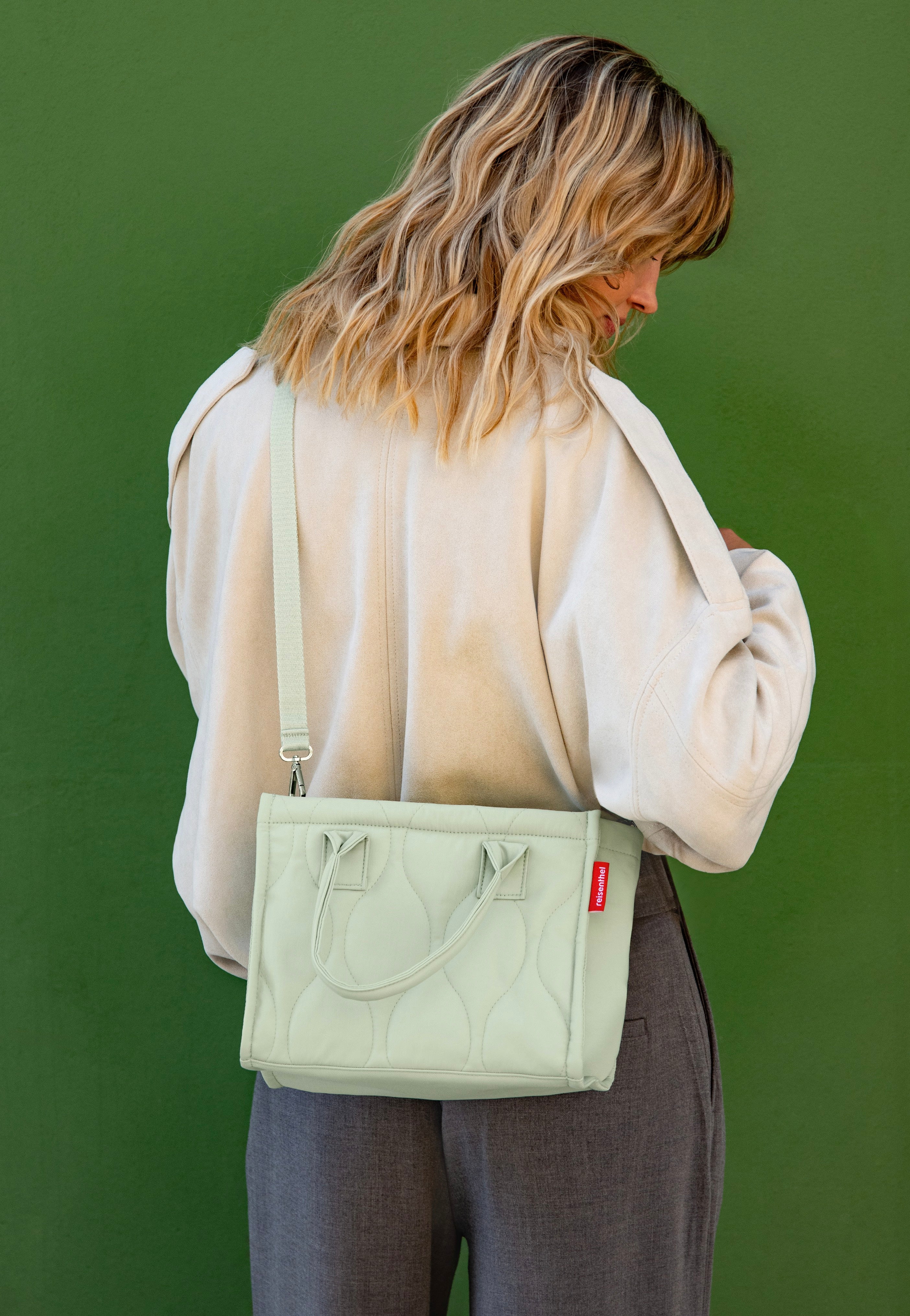 reisenthel Daily Shopper XS Puffer Iced Matcha Sac fourre-tout