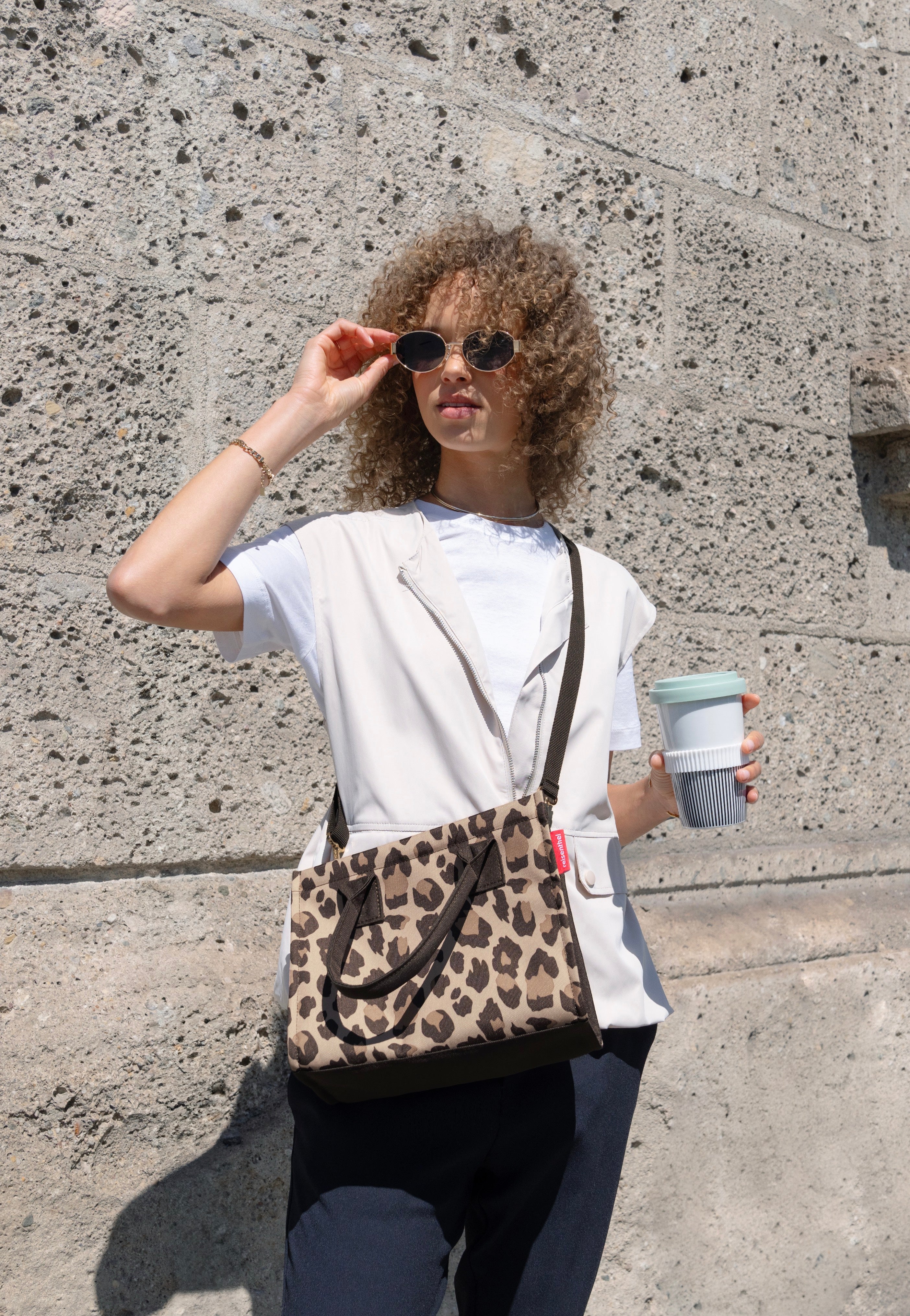 reisenthel Daily Shopper XS Leo Macchiato Shopper