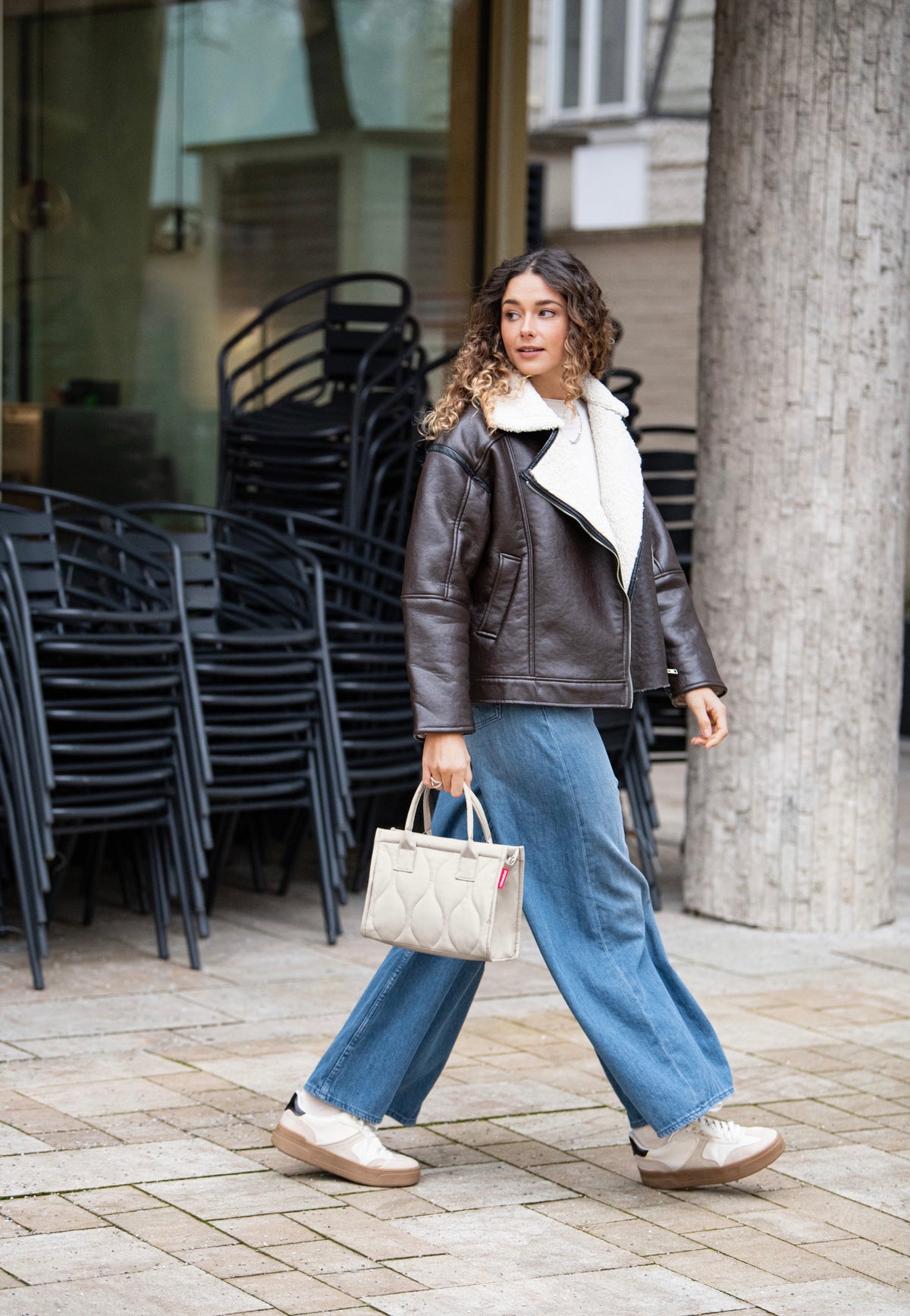 reisenthel Daily Shopper XS Puffer Stone Borsa tote